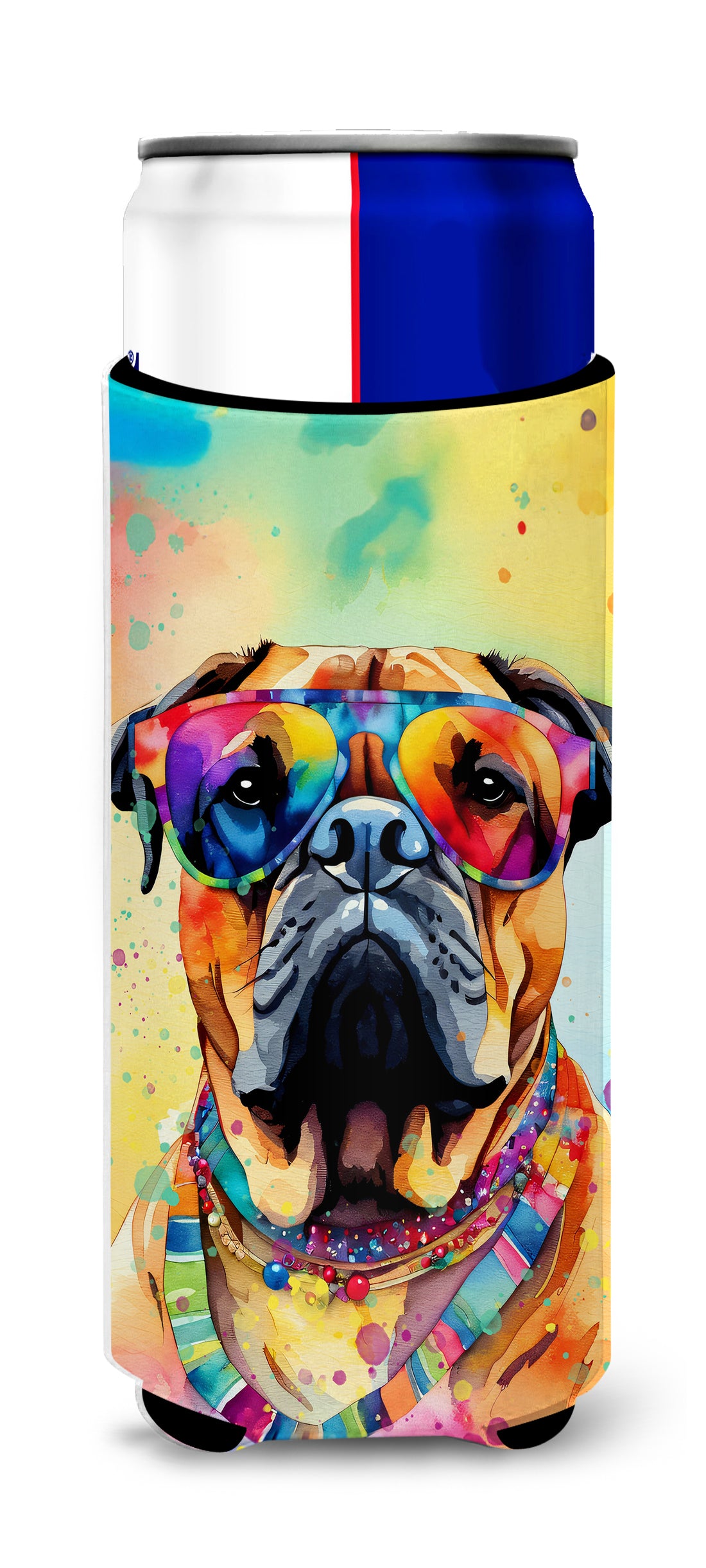 Buy this Bullmastiff Hippie Dawg Hugger for Ultra Slim Cans