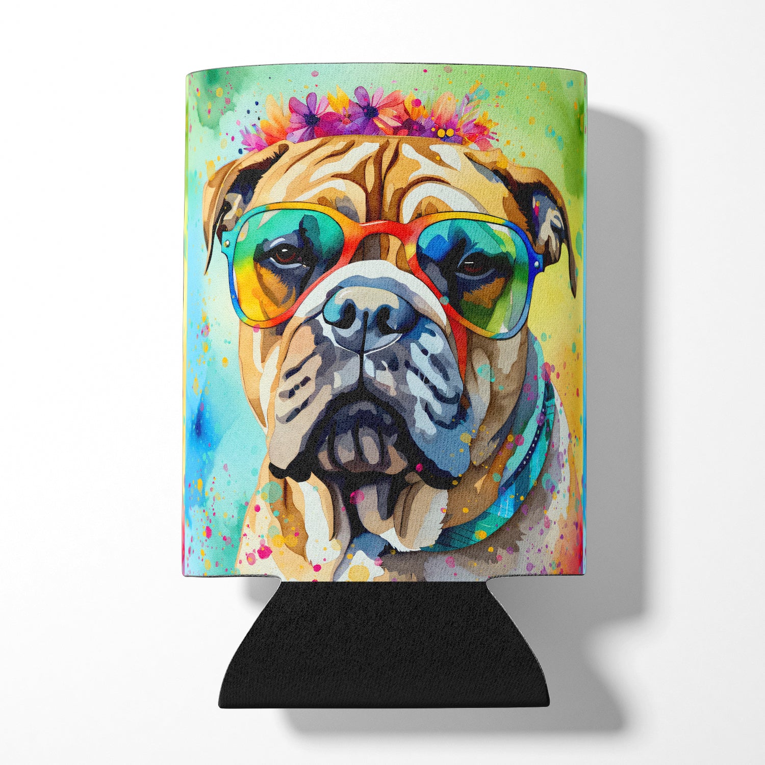 Buy this Bullmastiff Hippie Dawg Can or Bottle Hugger