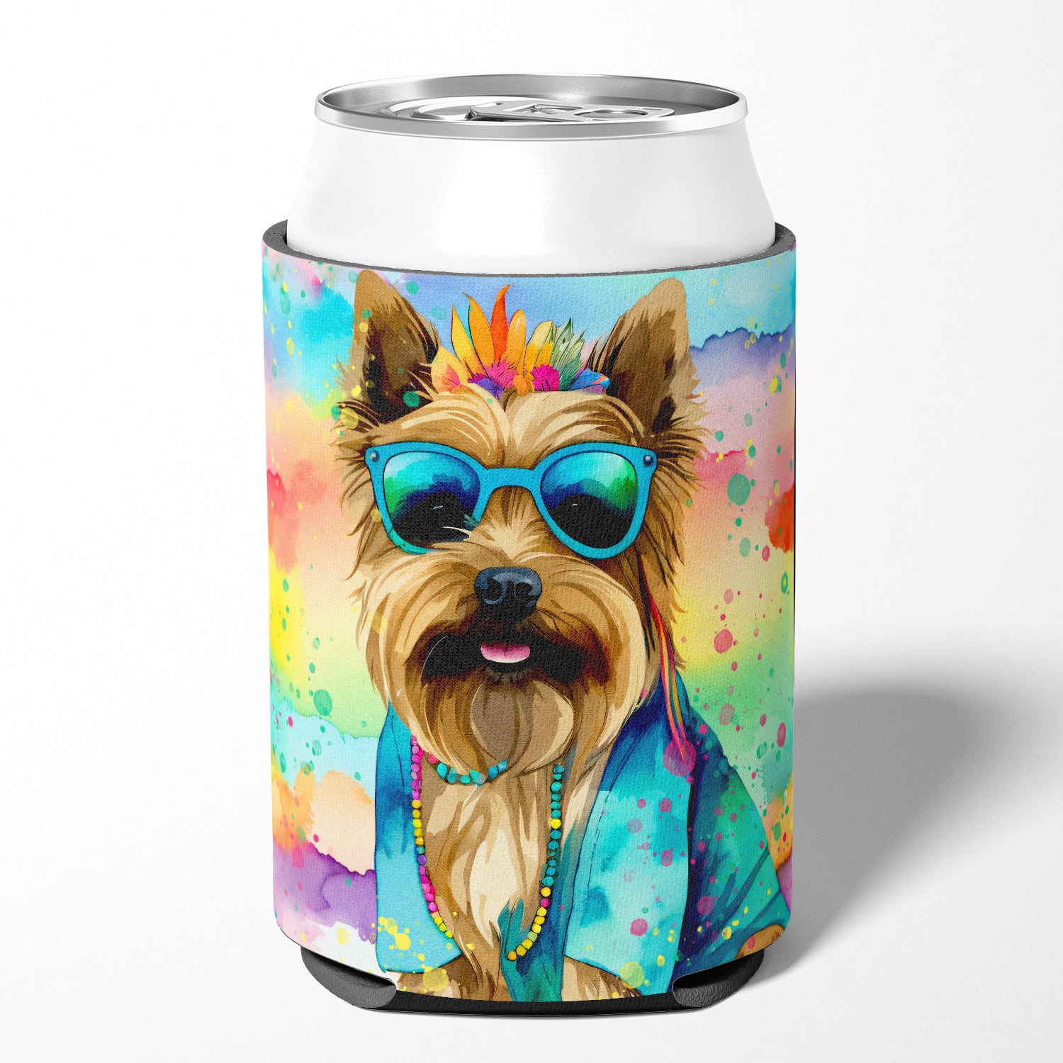 Buy this Cairn Terrier Hippie Dawg Can or Bottle Hugger