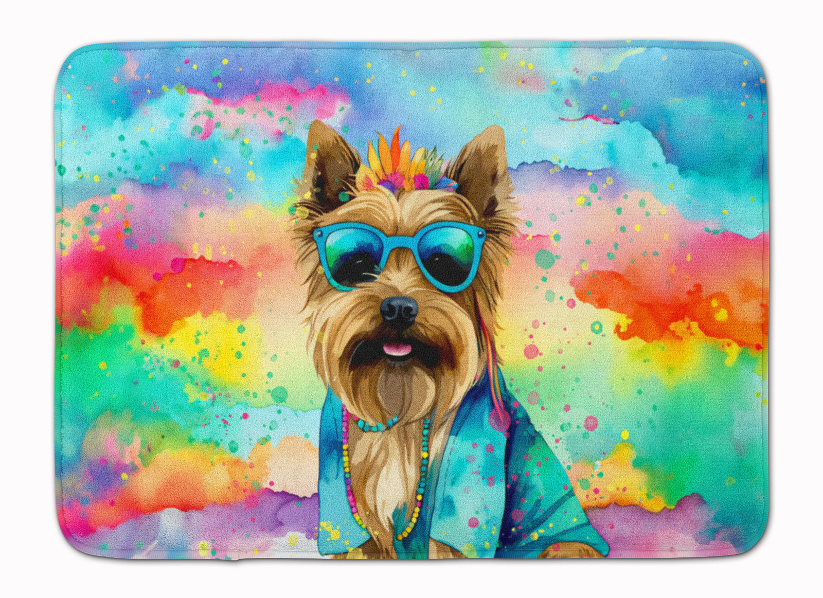 Buy this Cairn Terrier Hippie Dawg Memory Foam Kitchen Mat