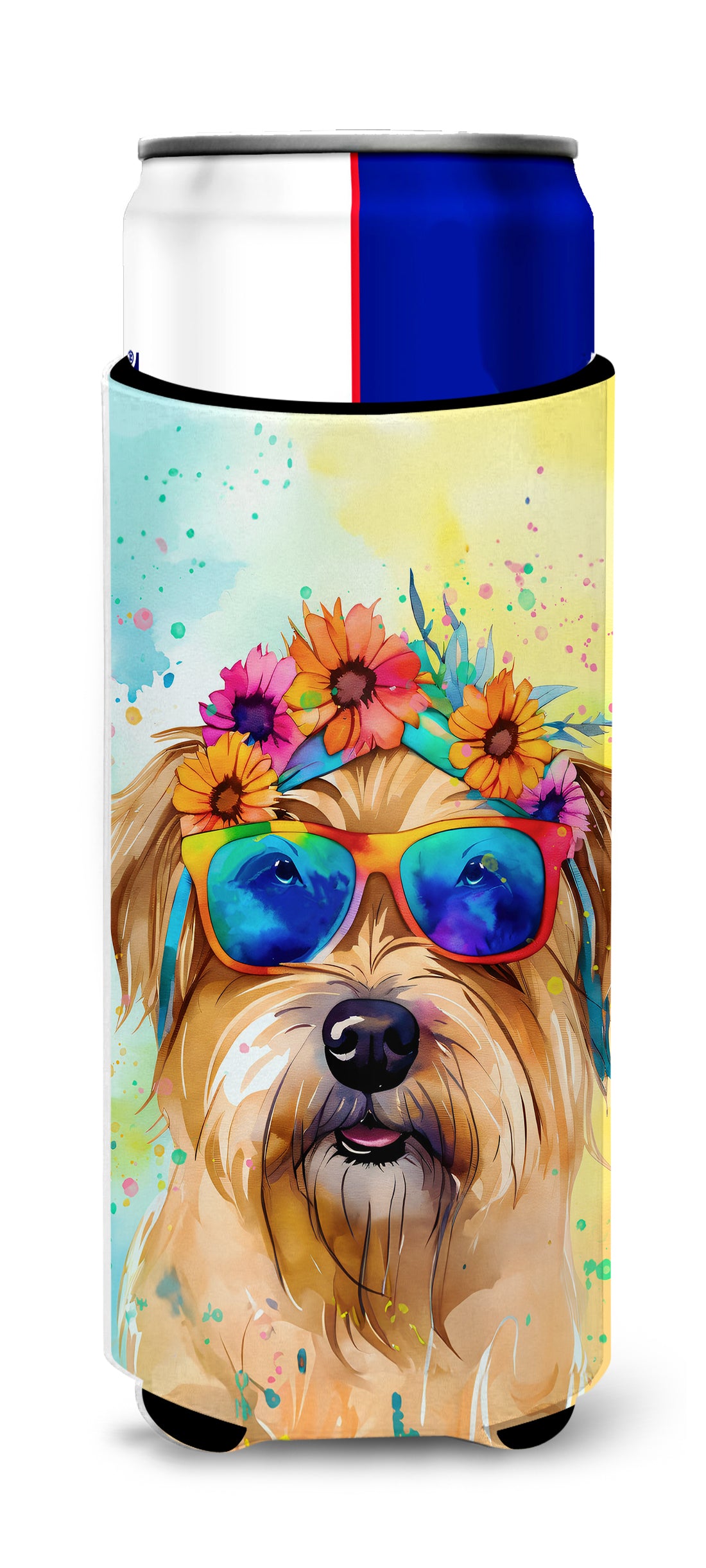 Buy this Cairn Terrier Hippie Dawg Hugger for Ultra Slim Cans