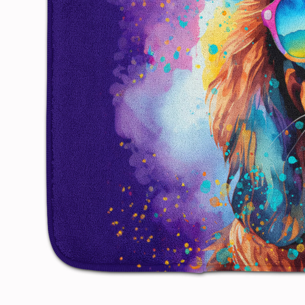 Cavalier Spaniel Hippie Dawg Memory Foam Kitchen Mat