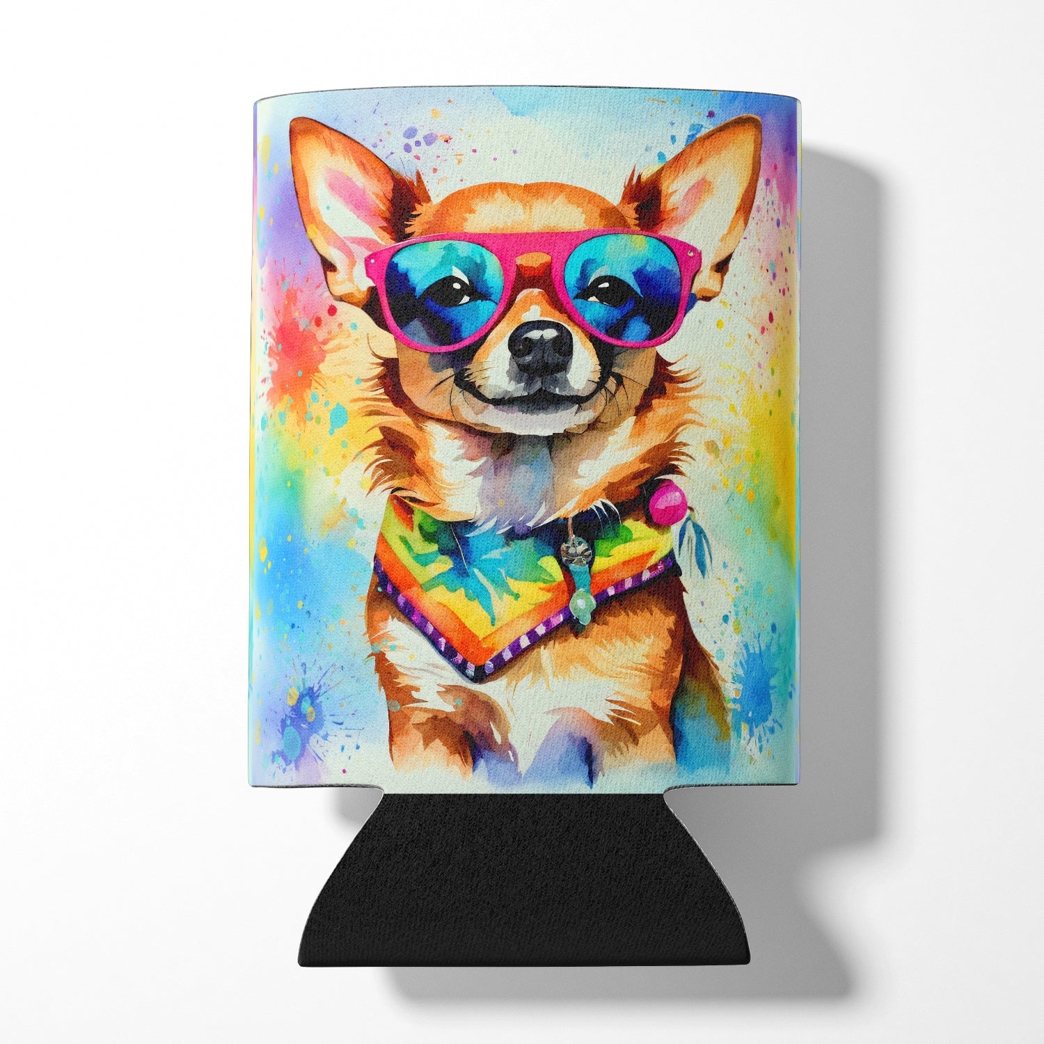 Buy this Chihuahua Hippie Dawg Can or Bottle Hugger