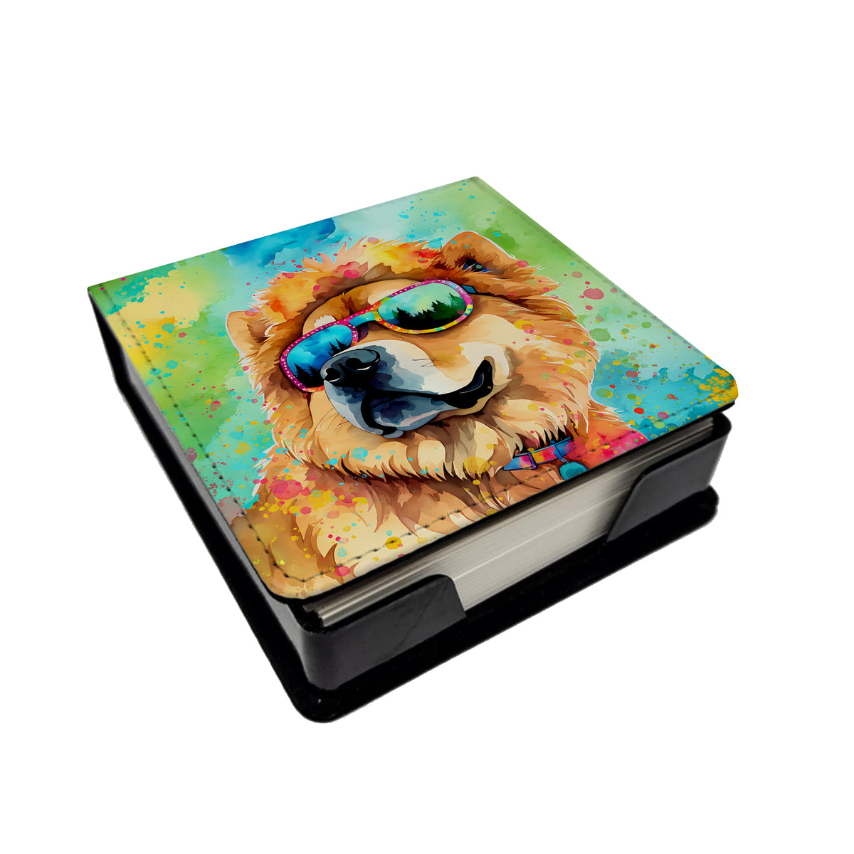 Buy this Chow Chow Hippie Dawg PU Leather Note Paper Holder