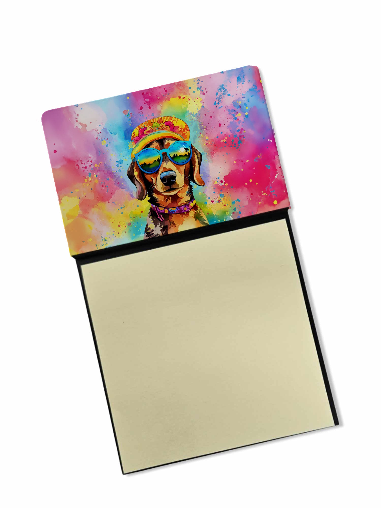 Buy this Dachshund Hippie Dawg Sticky Note Holder