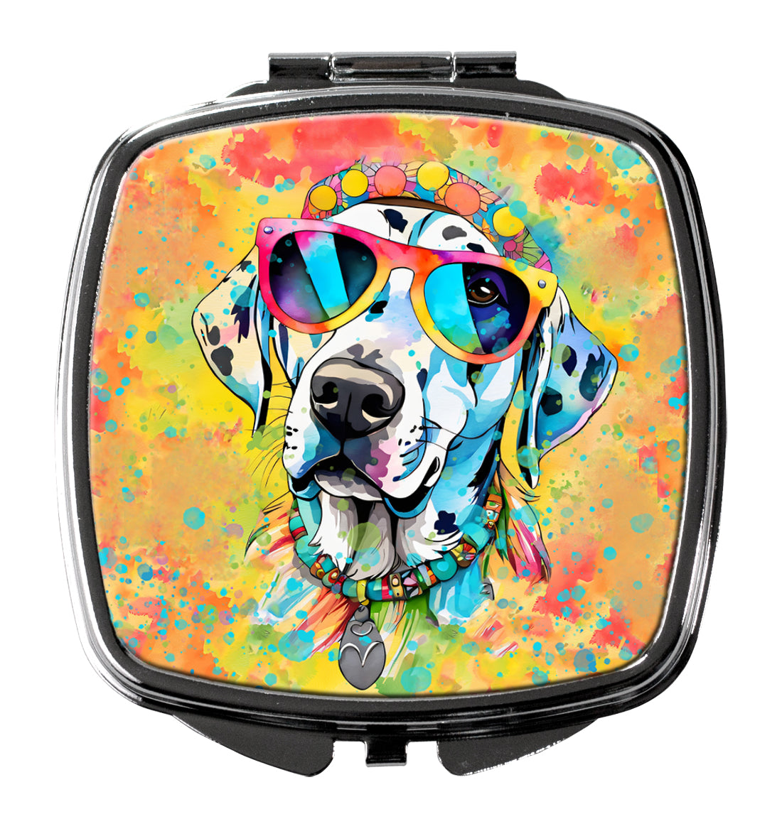 Buy this Dalmatian Hippie Dawg Compact Mirror