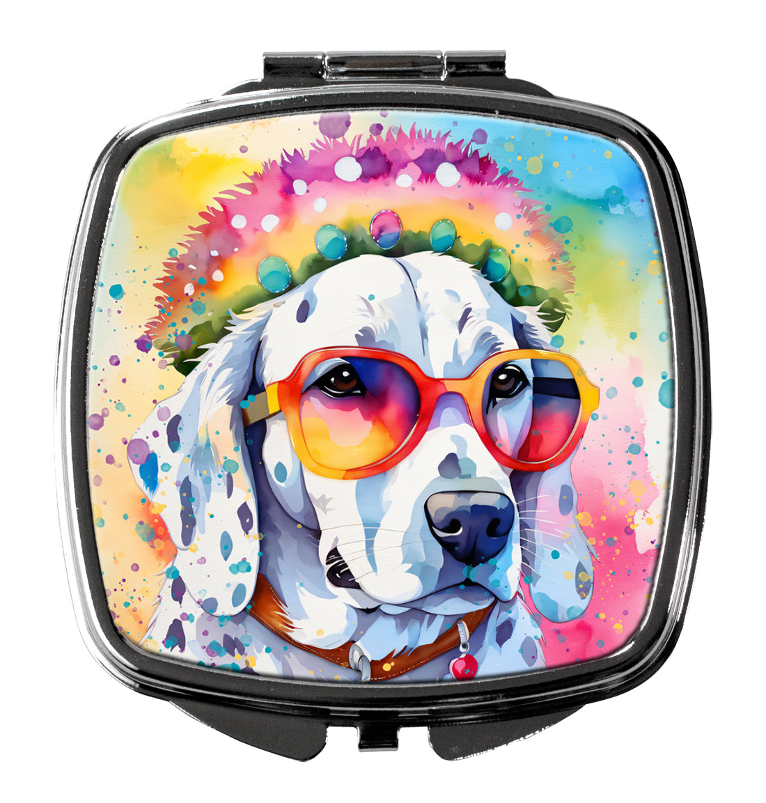 Buy this Dalmatian Hippie Dawg Compact Mirror