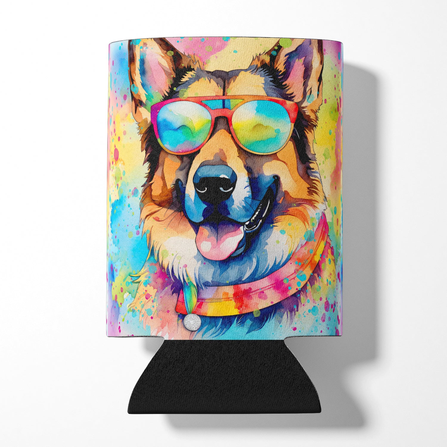 Buy this German Shepherd Hippie Dawg Can or Bottle Hugger