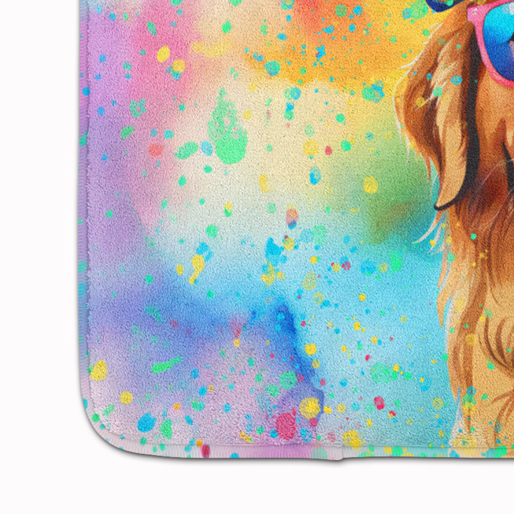 Golden Retriever Hippie Dawg Memory Foam Kitchen Mat