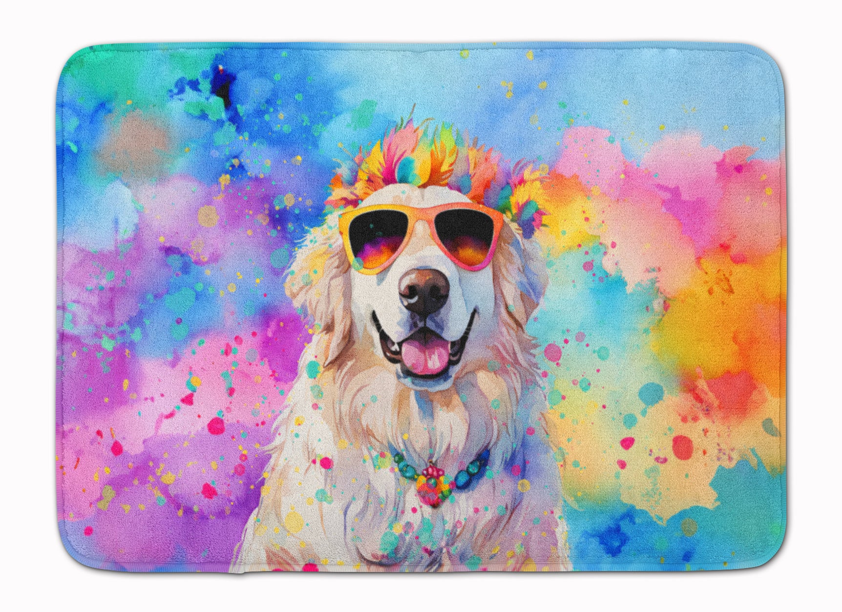 Buy this Great Pyrenees Hippie Dawg Memory Foam Kitchen Mat