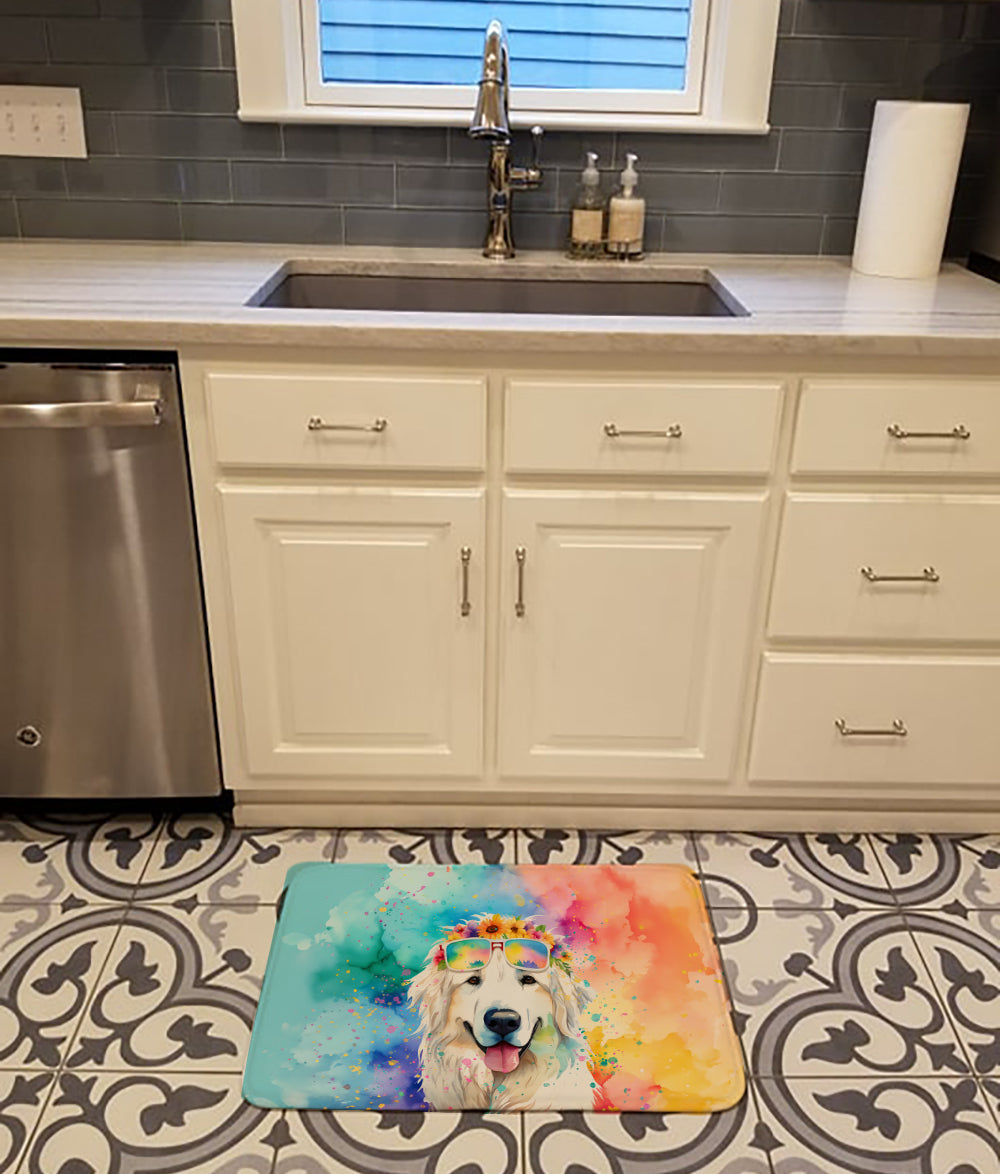 Buy this Great Pyrenees Hippie Dawg Memory Foam Kitchen Mat