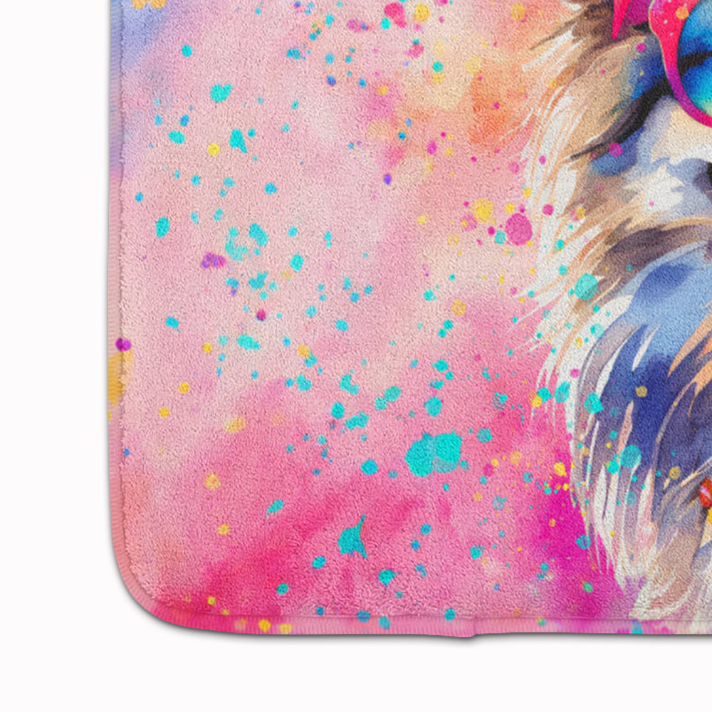 Keeshond Hippie Dawg Memory Foam Kitchen Mat