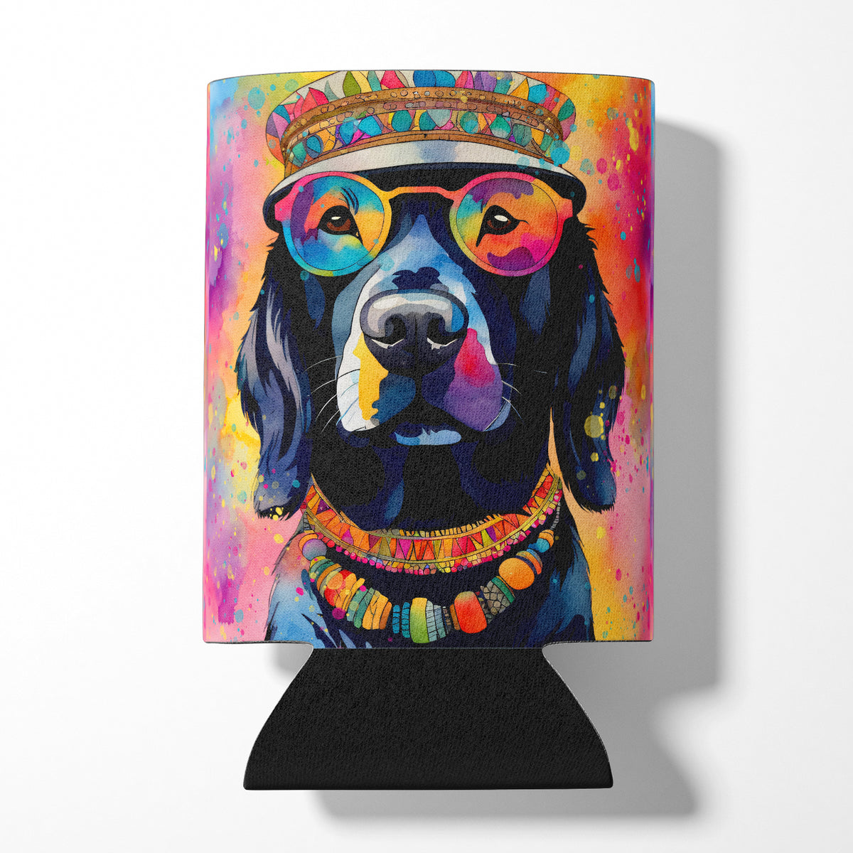 Buy this Black Labrador Hippie Dawg Can or Bottle Hugger