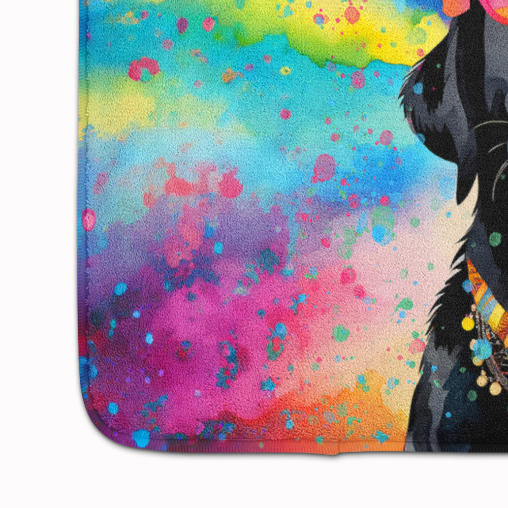 Black Labrador Hippie Dawg Memory Foam Kitchen Mat