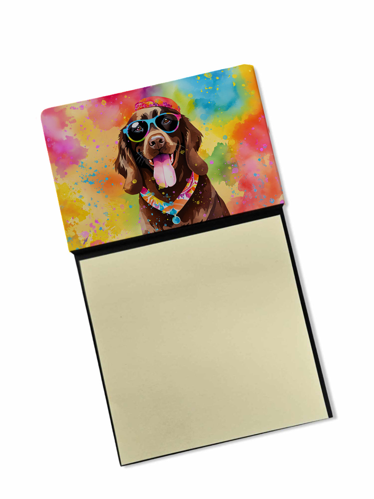 Buy this Chocolate Labrador Hippie Dawg Sticky Note Holder