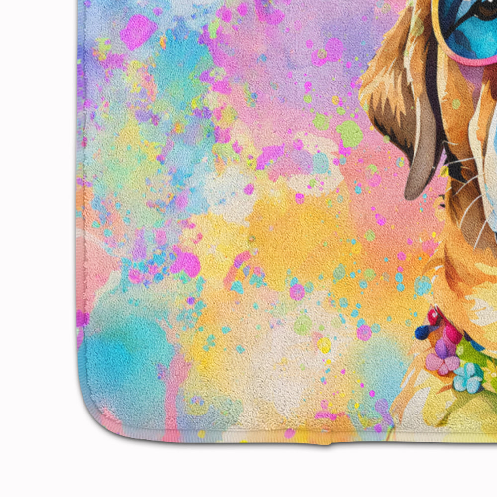 Yellow Labrador Hippie Dawg Memory Foam Kitchen Mat