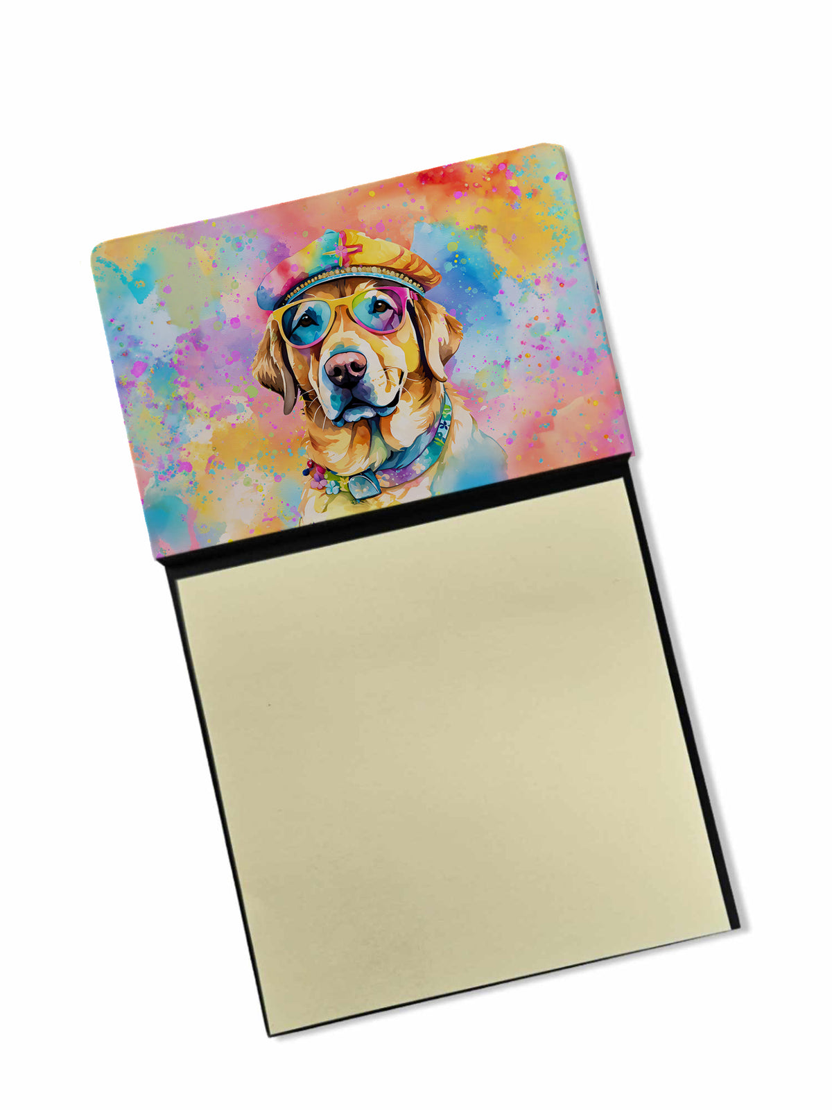 Buy this Yellow Labrador Hippie Dawg Sticky Note Holder