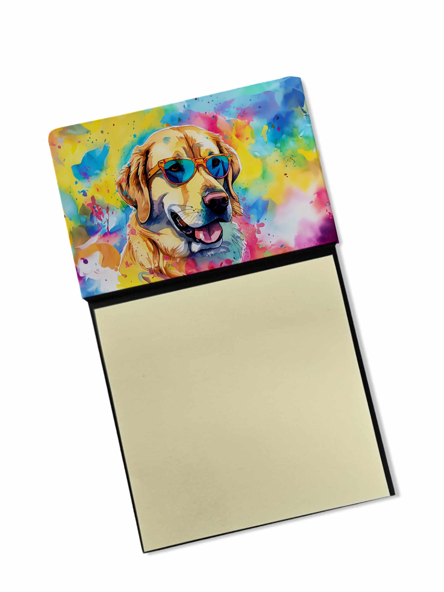 Buy this Yellow Labrador Hippie Dawg Sticky Note Holder