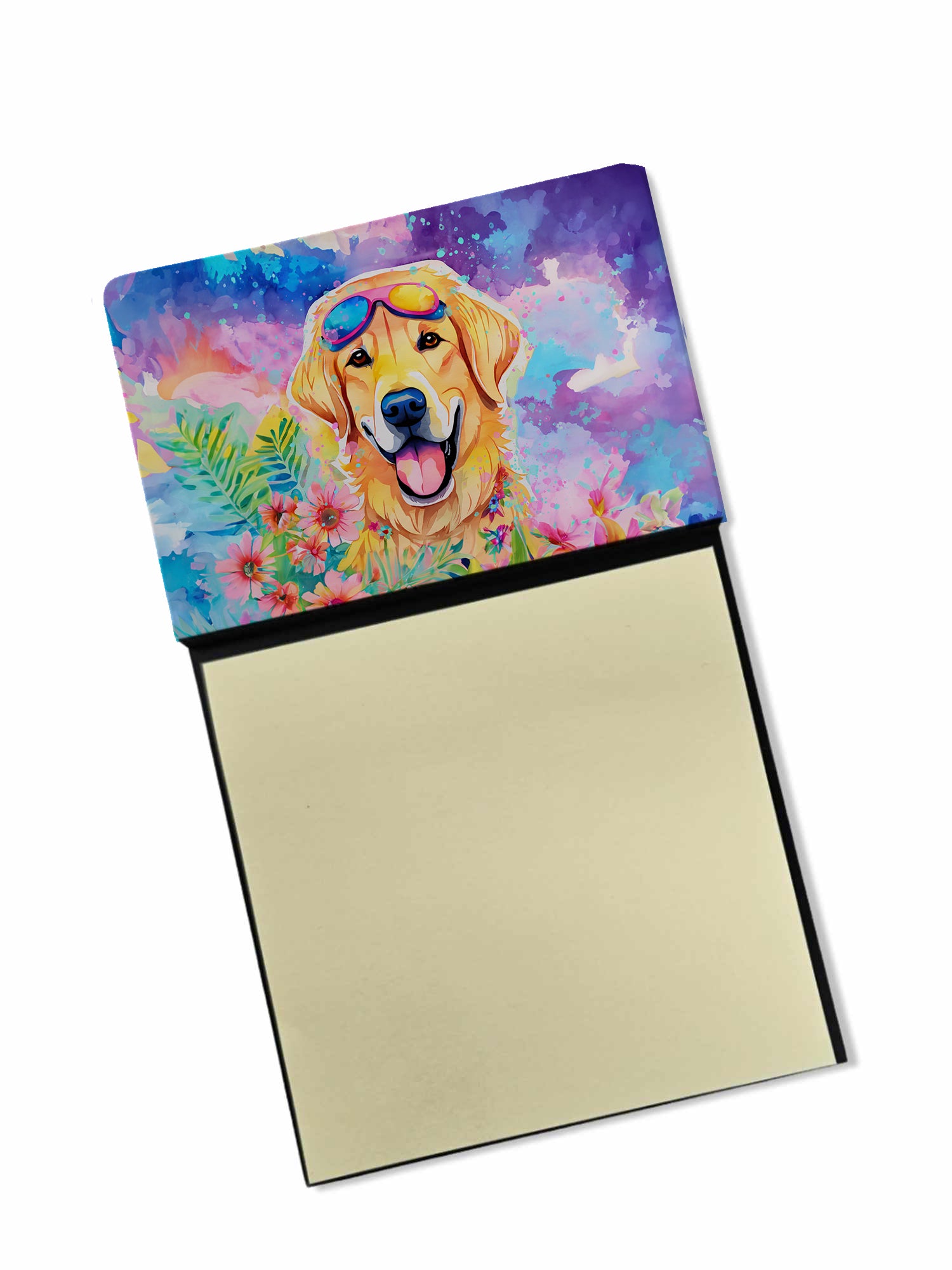 Buy this Yellow Labrador Hippie Dawg Sticky Note Holder