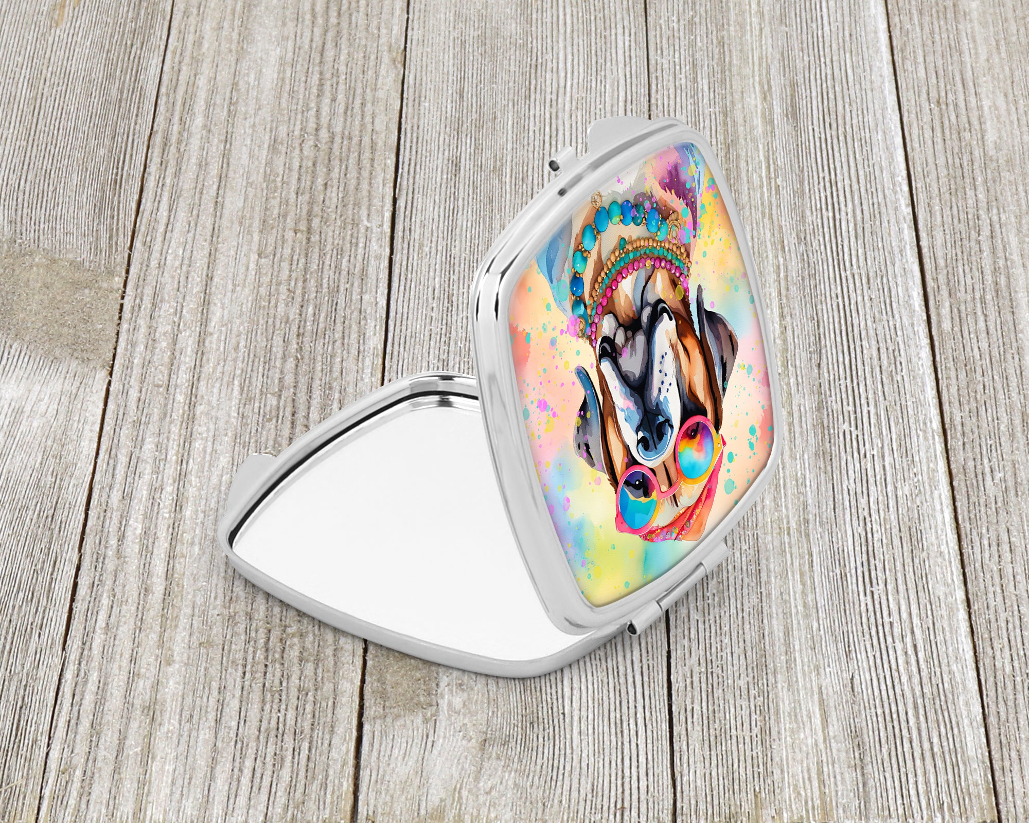 Mastiff Hippie Dawg Compact Mirror