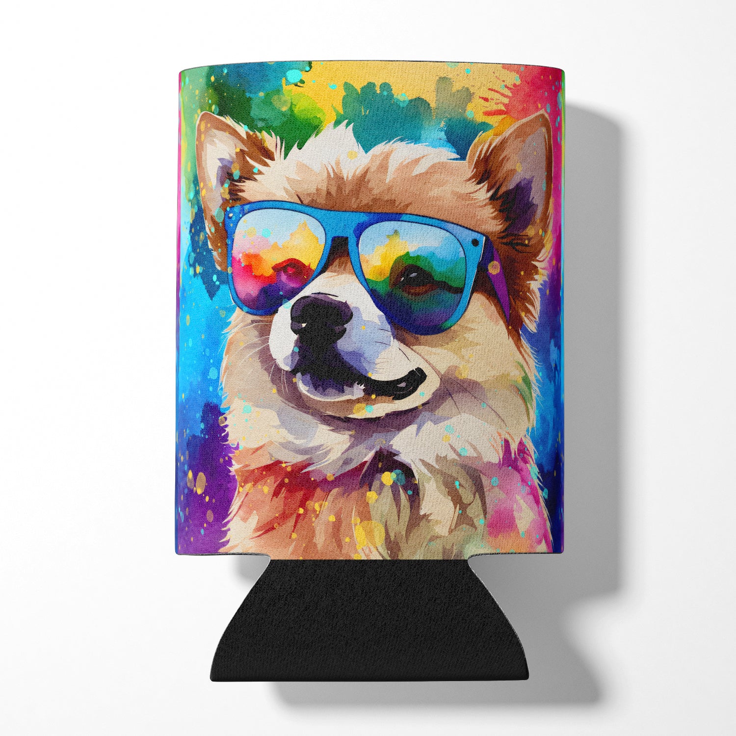 Buy this Pomeranian Hippie Dawg Can or Bottle Hugger