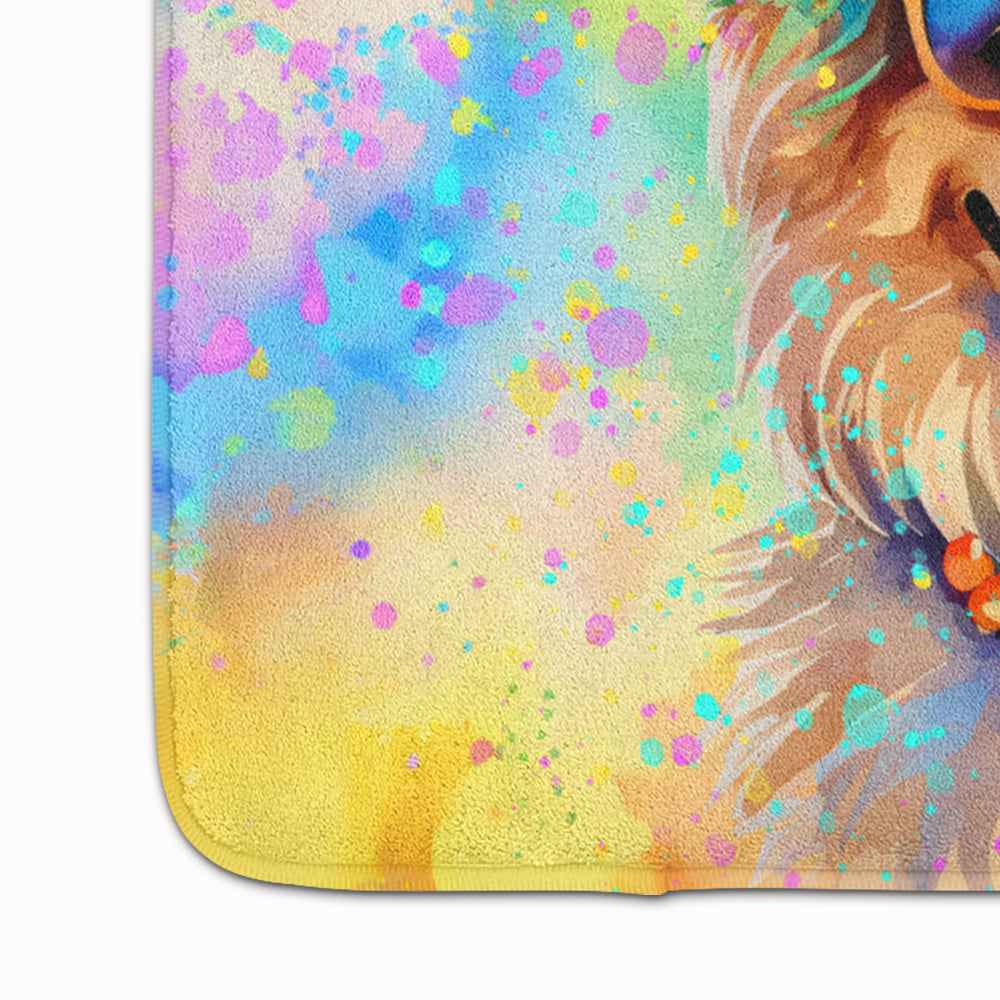 Pomeranian Hippie Dawg Memory Foam Kitchen Mat