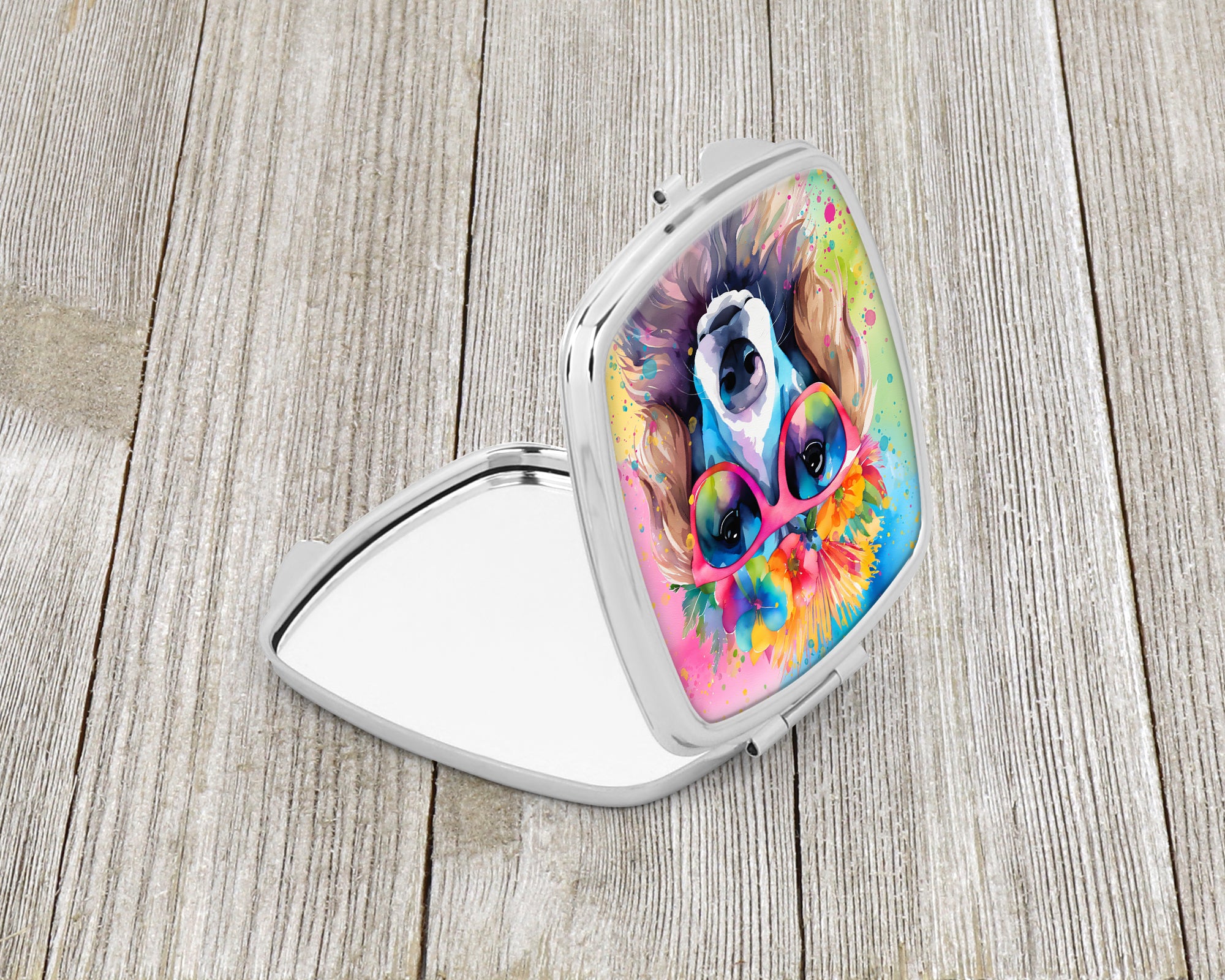 Buy this Poodle Hippie Dawg Compact Mirror