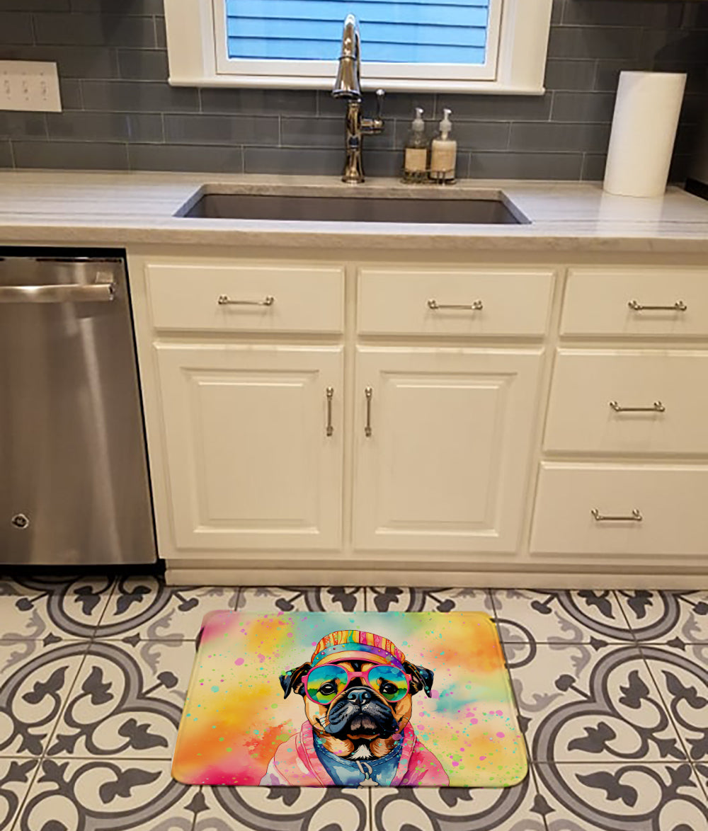 Buy this Pug Hippie Dawg Memory Foam Kitchen Mat