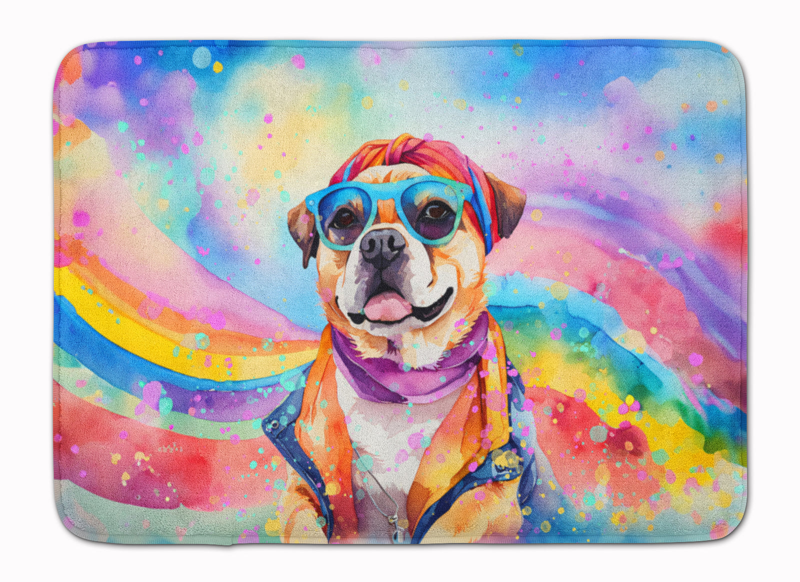 Buy this Pug Hippie Dawg Memory Foam Kitchen Mat