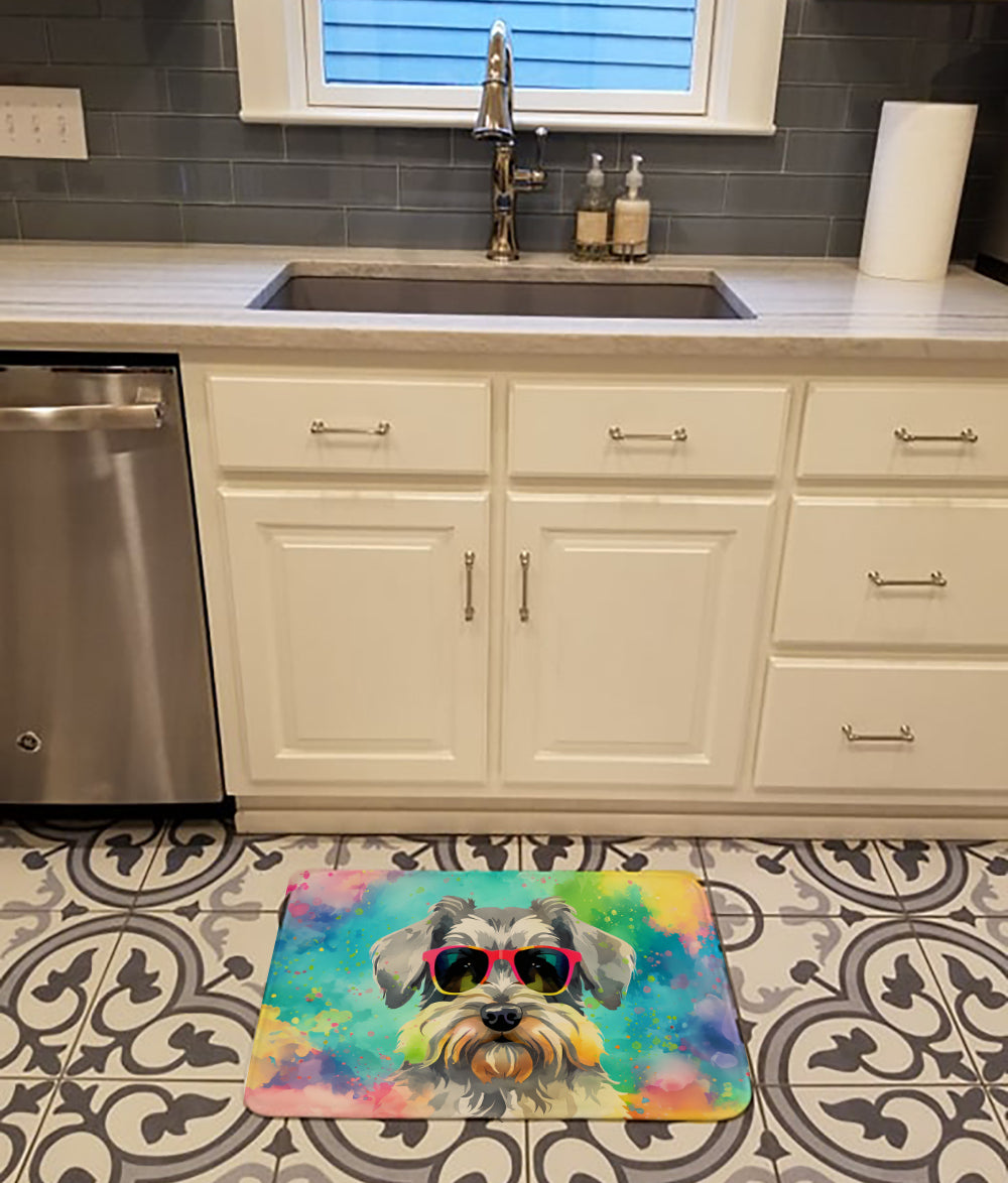 Buy this Schnauzer Hippie Dawg Memory Foam Kitchen Mat