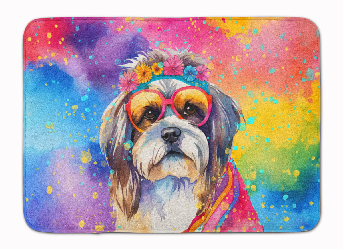 Buy this Shih Tzu Hippie Dawg Memory Foam Kitchen Mat