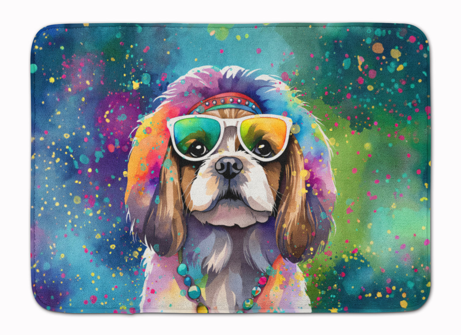 Buy this Shih Tzu Hippie Dawg Memory Foam Kitchen Mat