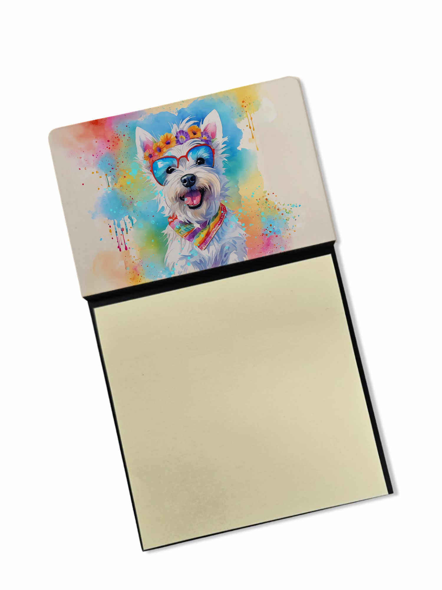 Buy this Westie Hippie Dawg Sticky Note Holder