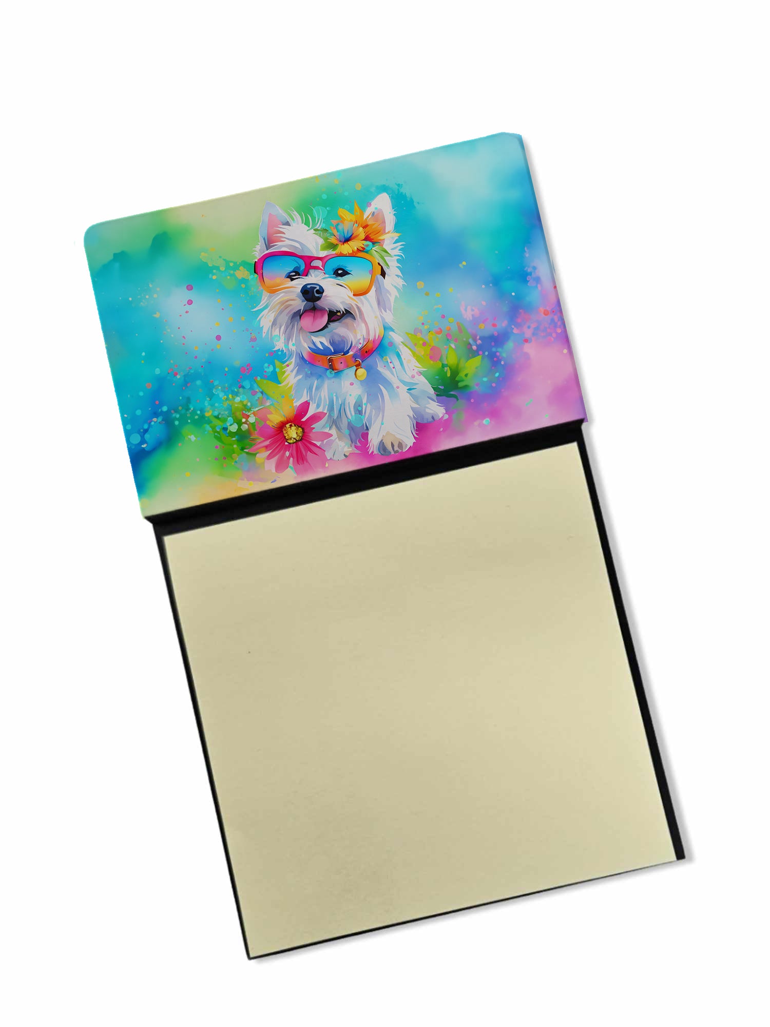 Buy this Westie Hippie Dawg Sticky Note Holder