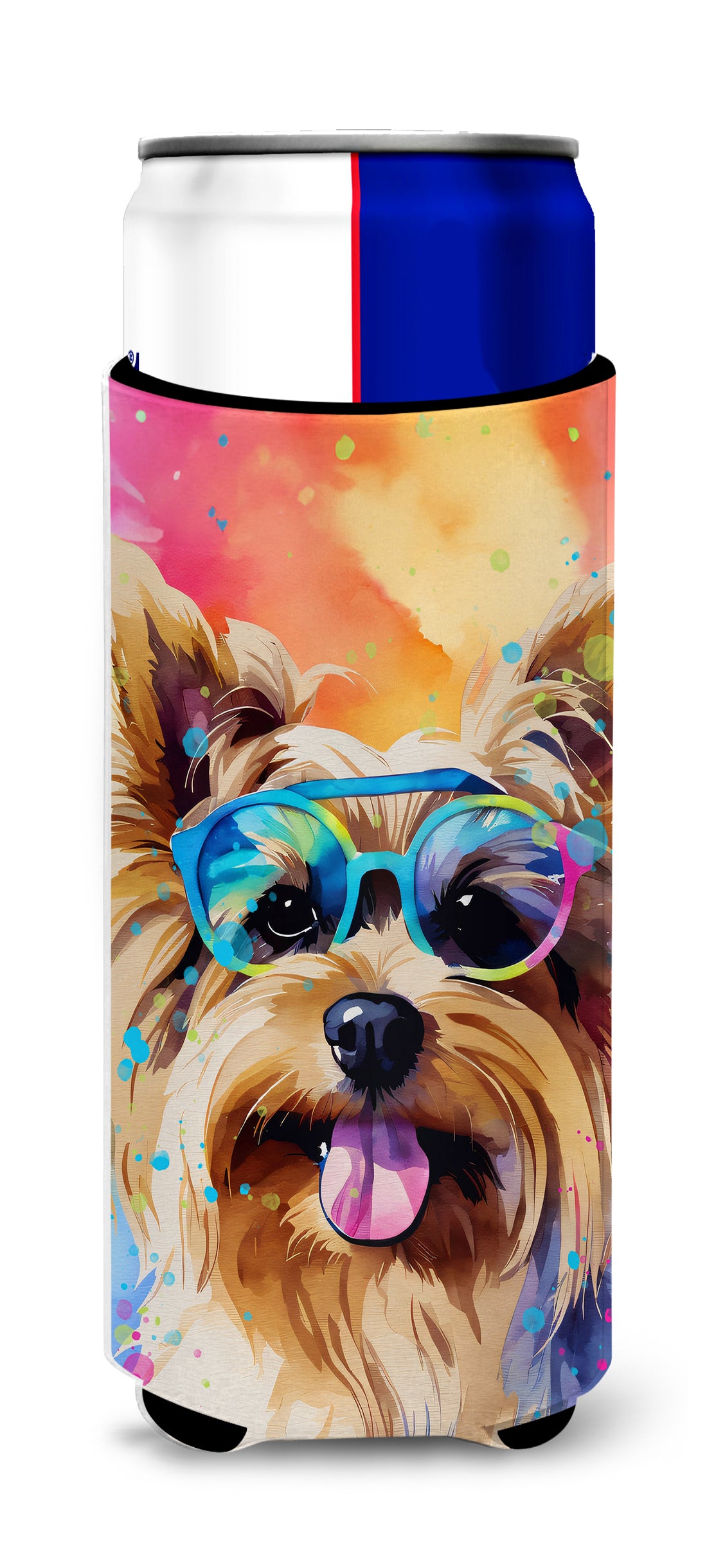 Buy this Yorkshire Terrier Hippie Dawg Hugger for Ultra Slim Cans