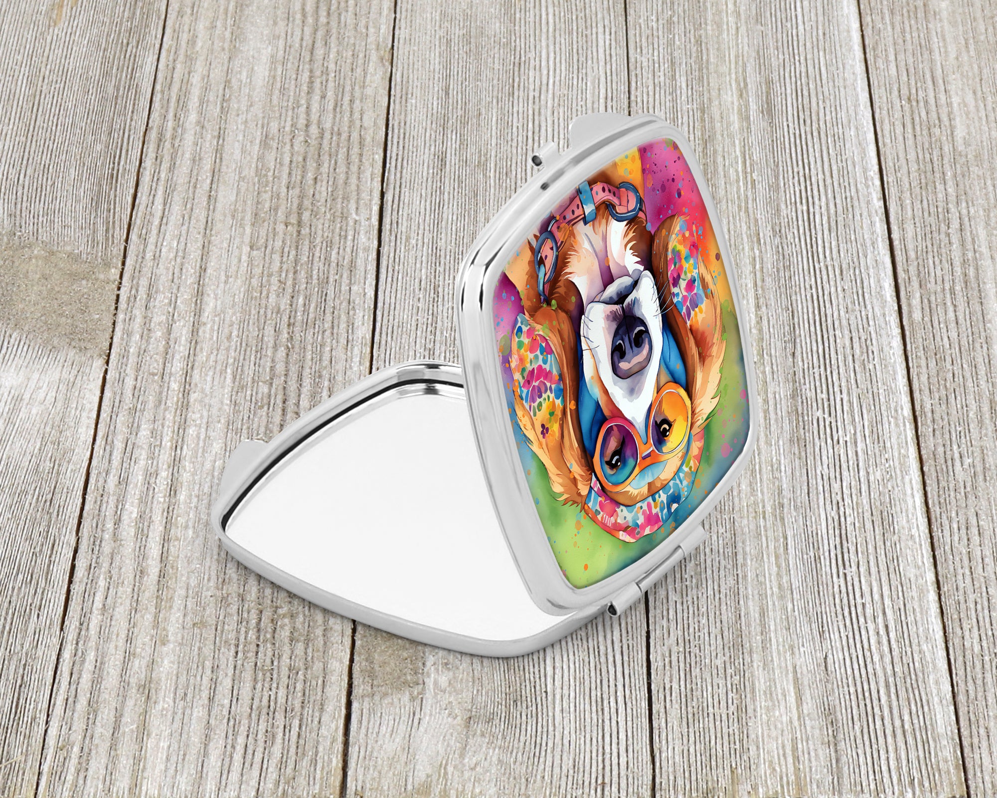 Hippie Dawg Compact Mirror