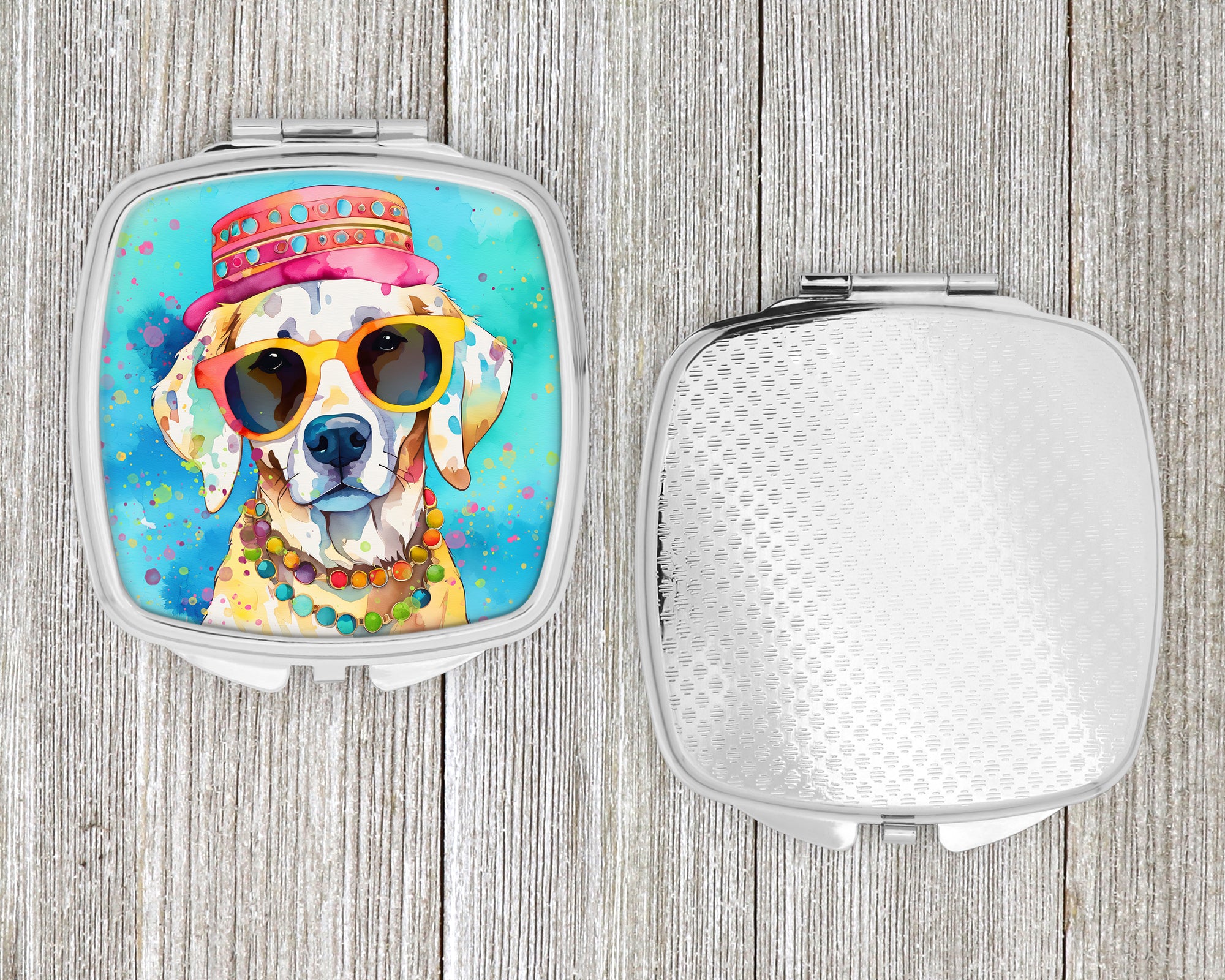 Hippie Dawg Compact Mirror