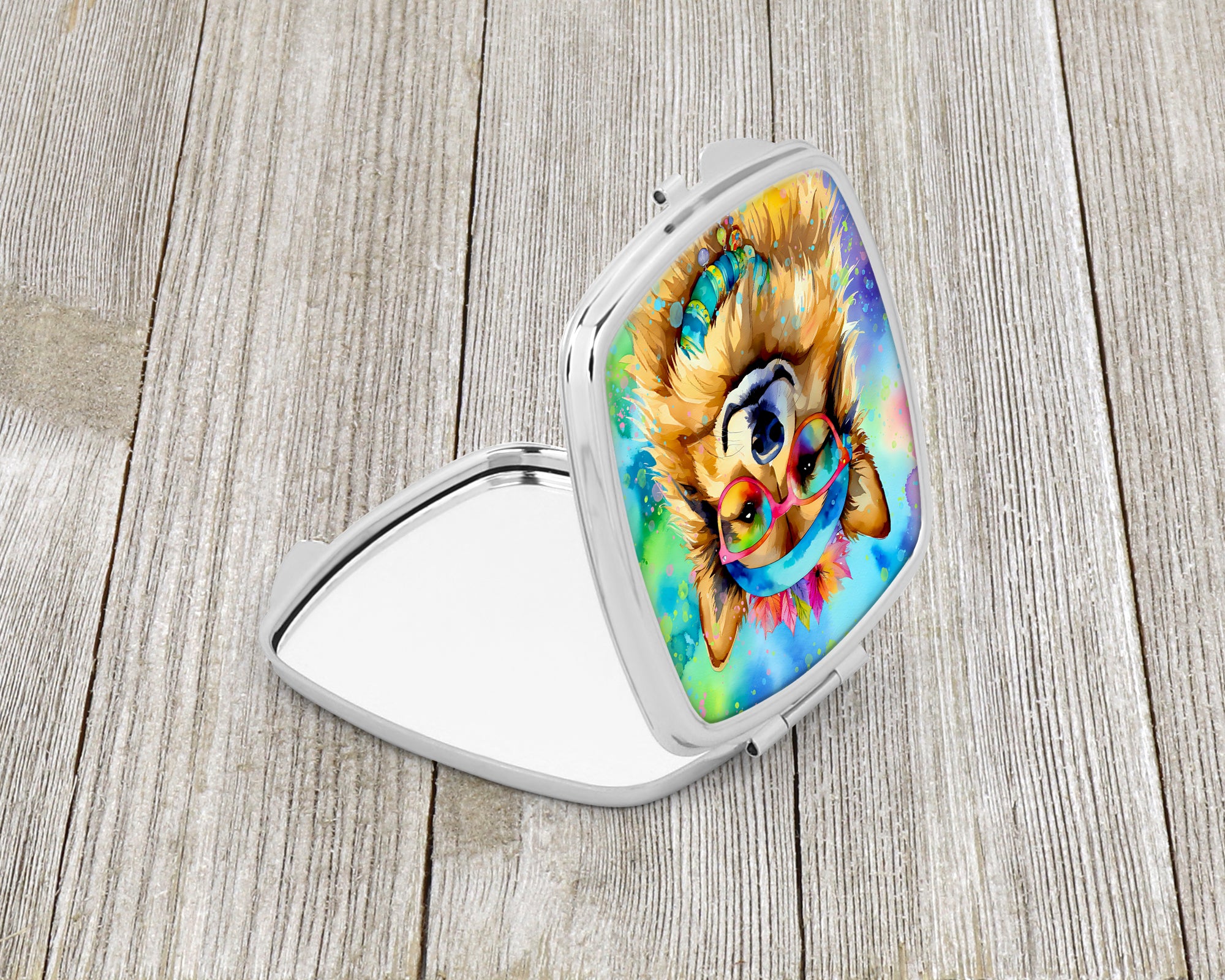 Hippie Dawg Compact Mirror