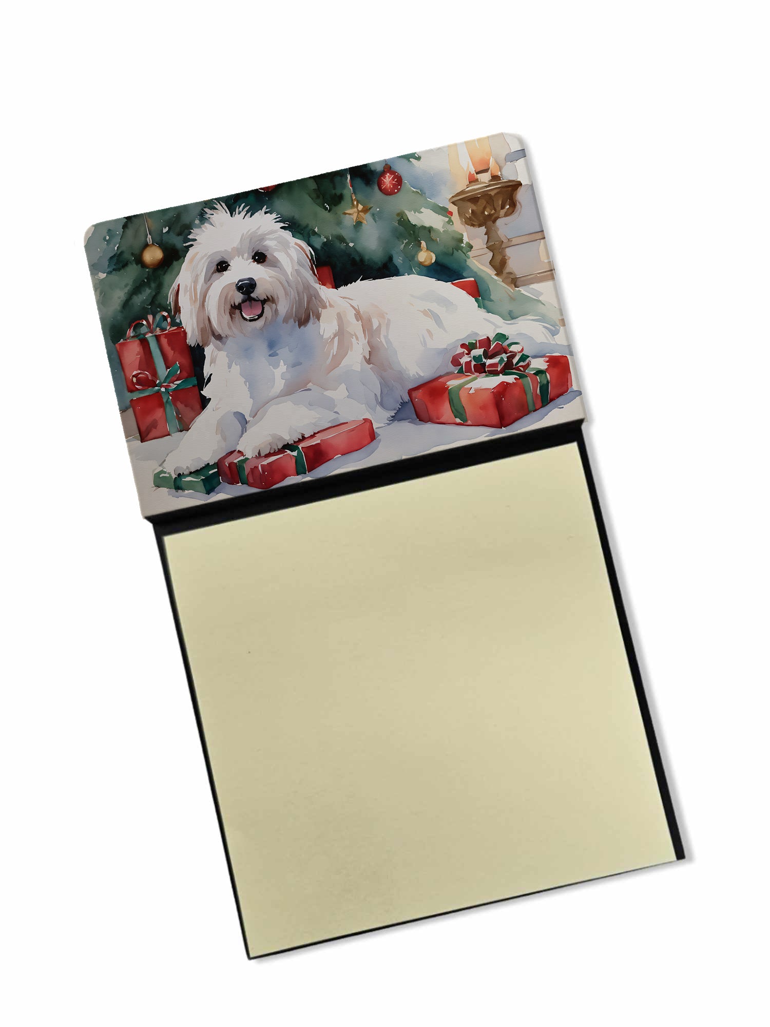 Buy this Coton De Tulear Cozy Christmas Sticky Note Holder