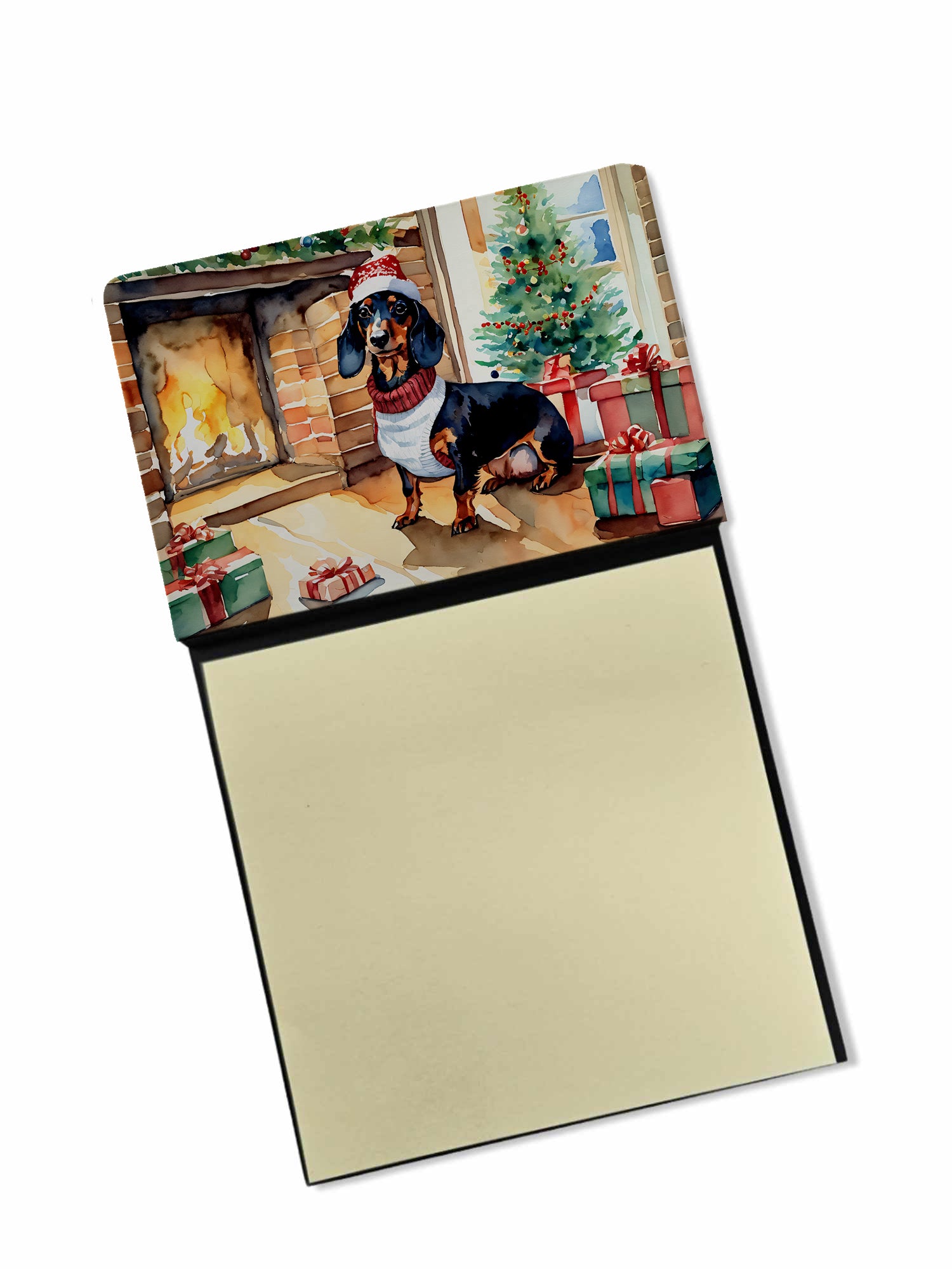 Buy this Dachshund Cozy Christmas Sticky Note Holder