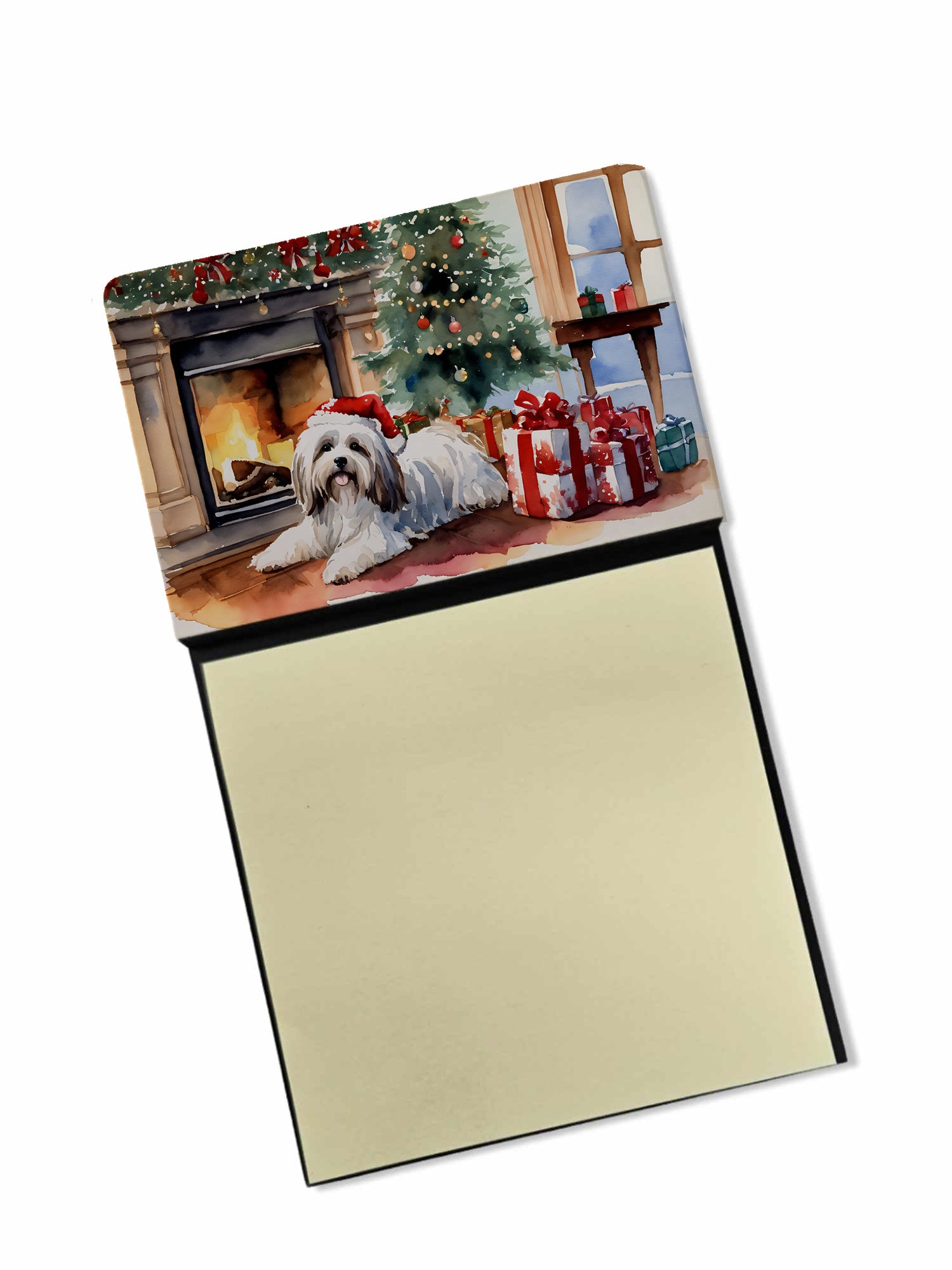 Buy this Havanese Cozy Christmas Sticky Note Holder