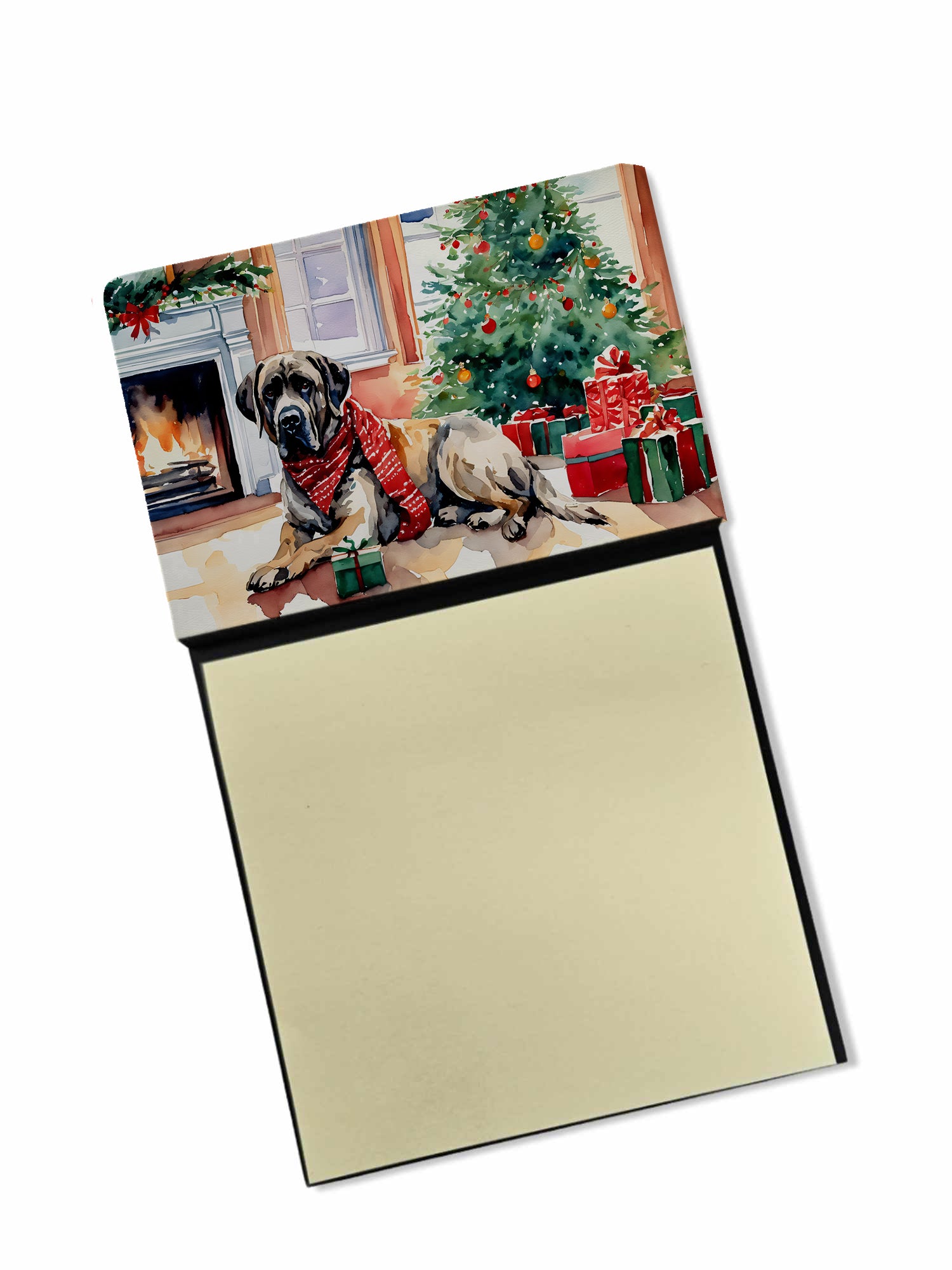 Buy this Mastiff Cozy Christmas Sticky Note Holder