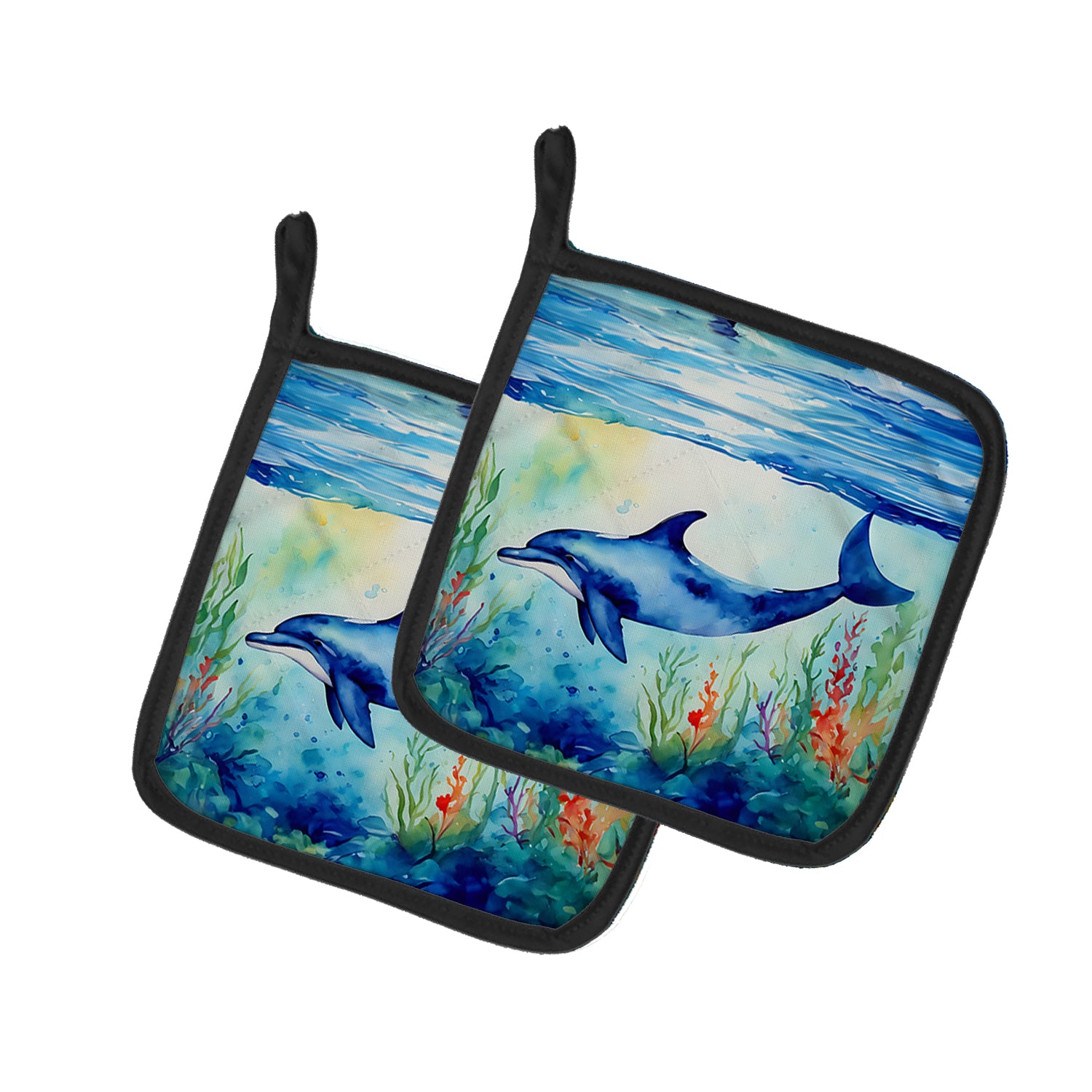 Buy this Dolphin Pair of Pot Holders