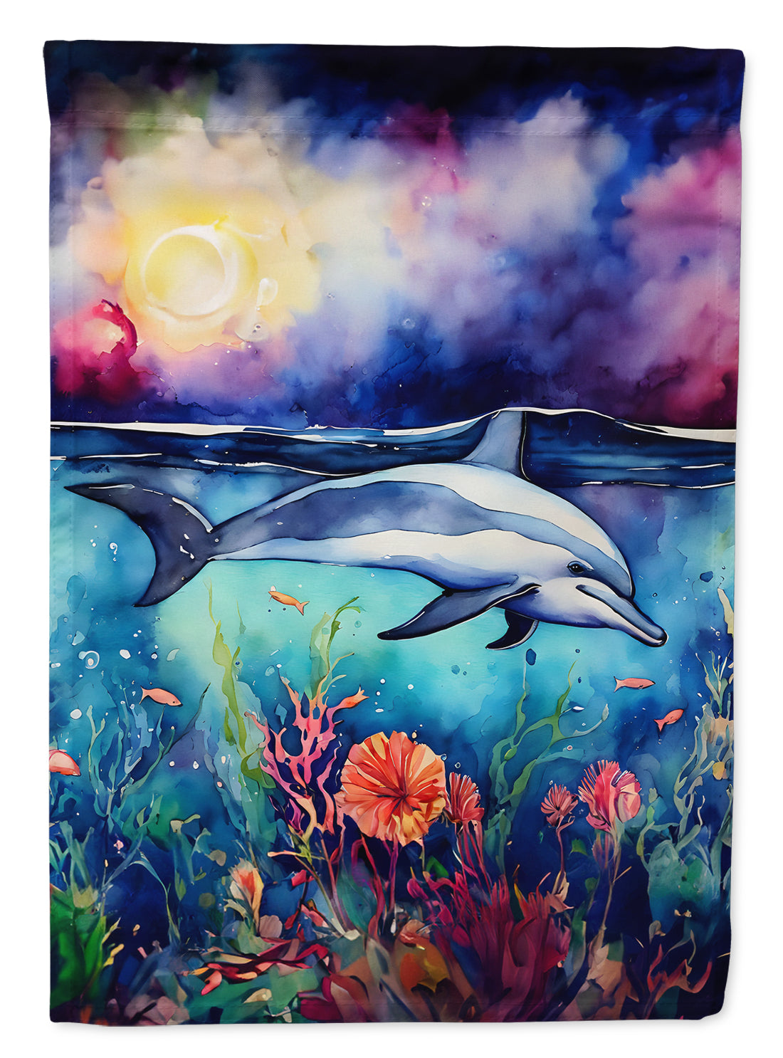 Buy this Dolphin Garden Flag