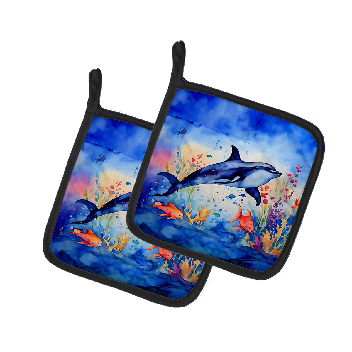 Buy this Dolphin Pair of Pot Holders