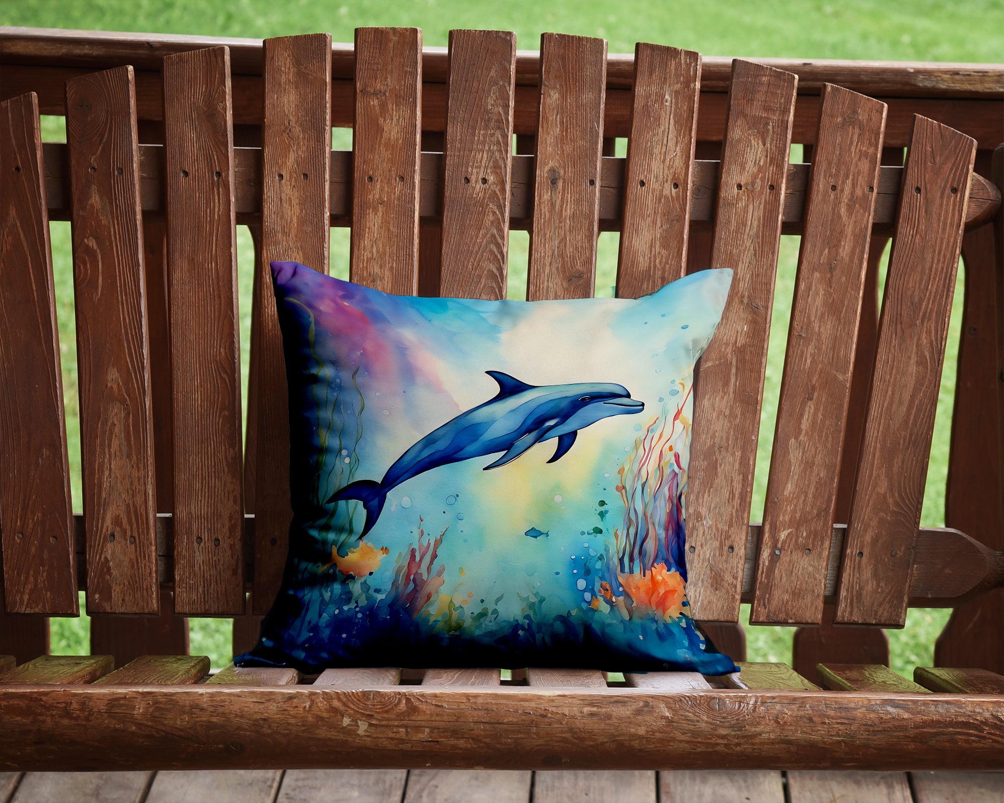 Buy this Dolphin Throw Pillow