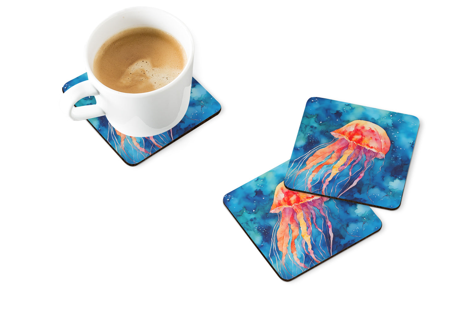 Buy this Jellyfish Foam Coasters