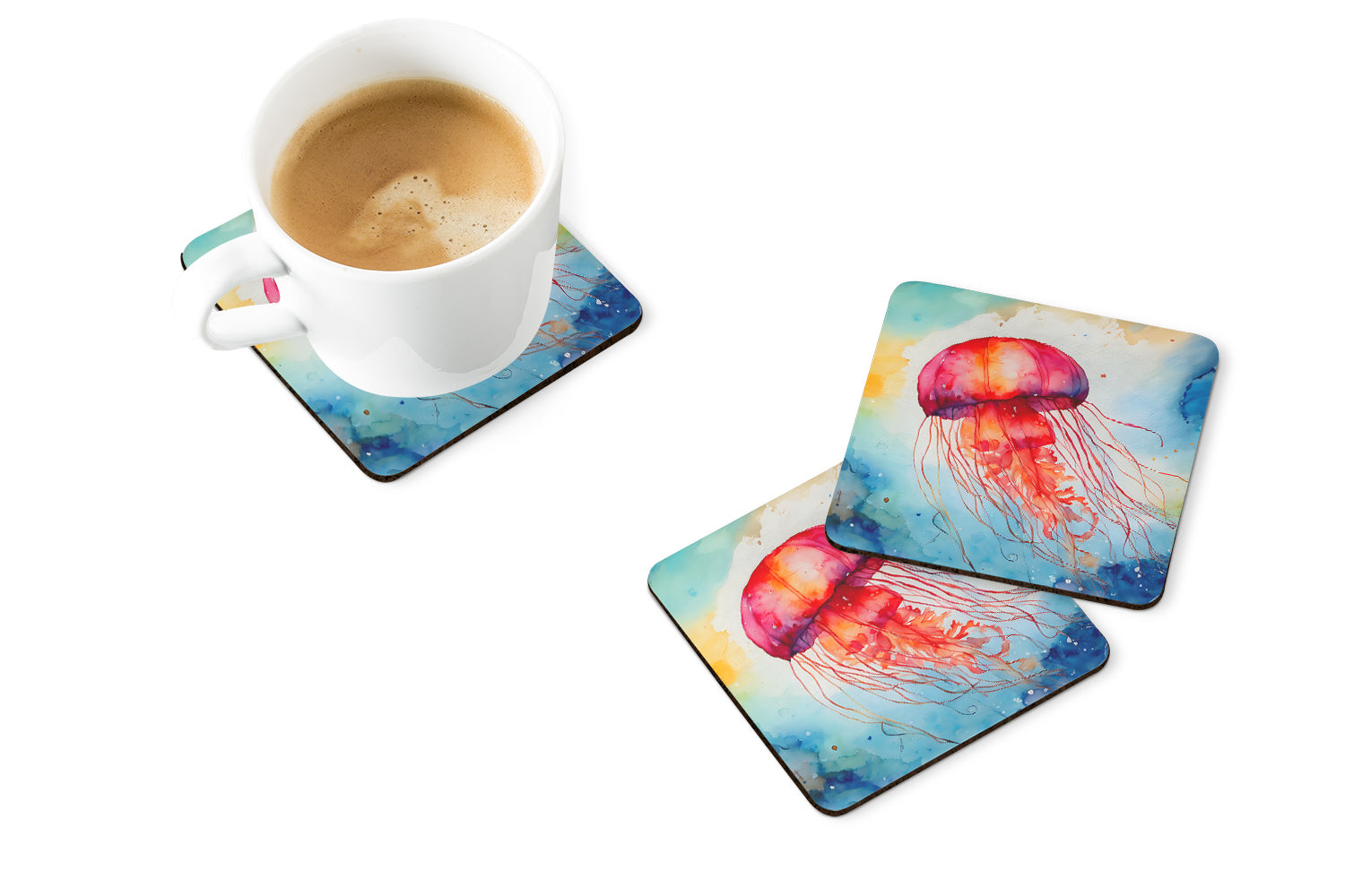 Buy this Jellyfish Foam Coasters