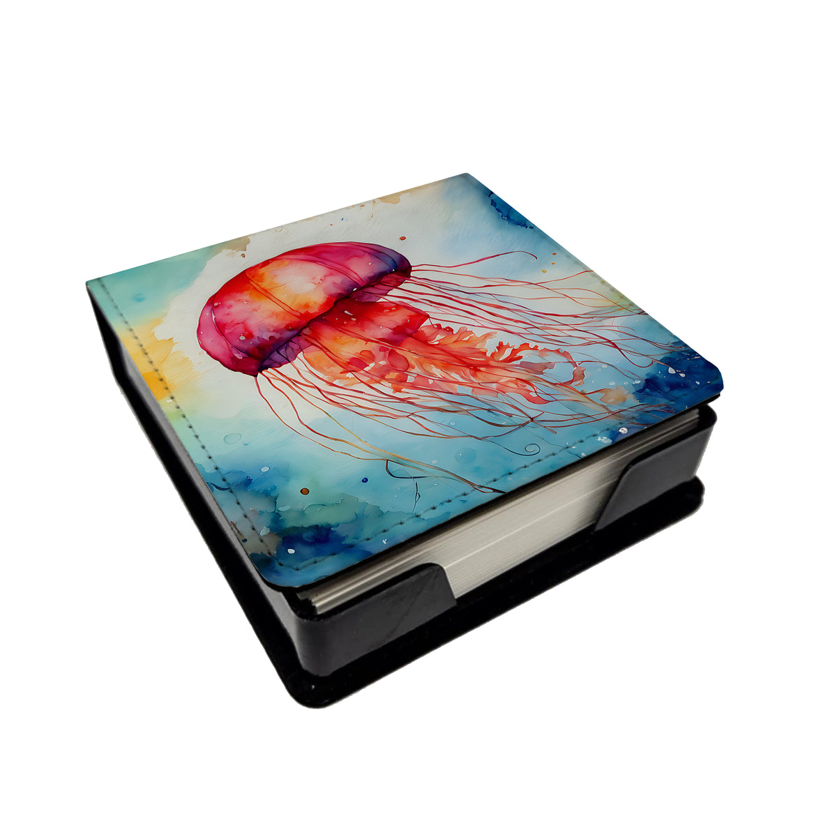 Buy this Jellyfish PU Leather Note Paper Holder