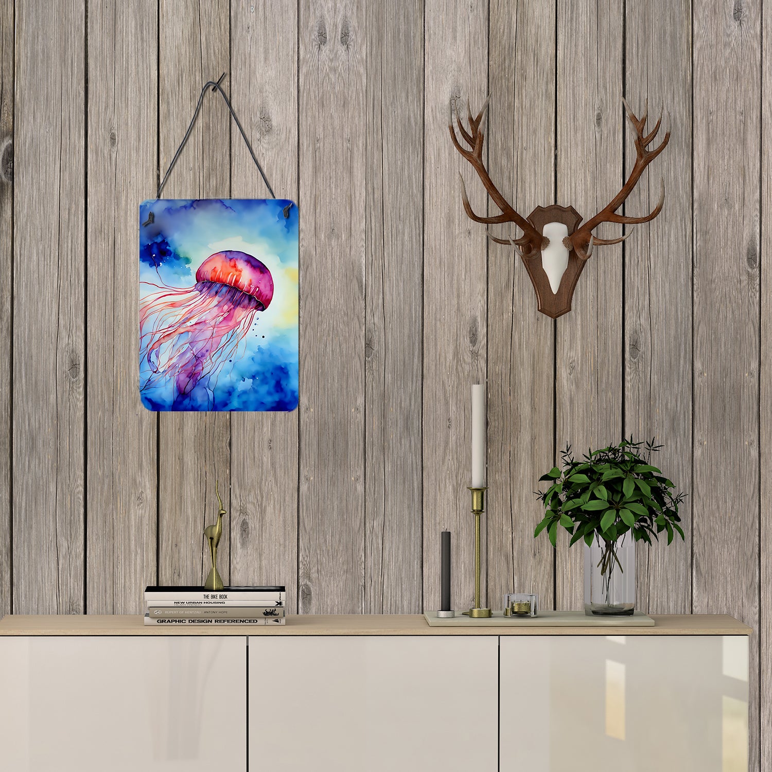 Jellyfish Wall or Door Hanging Prints